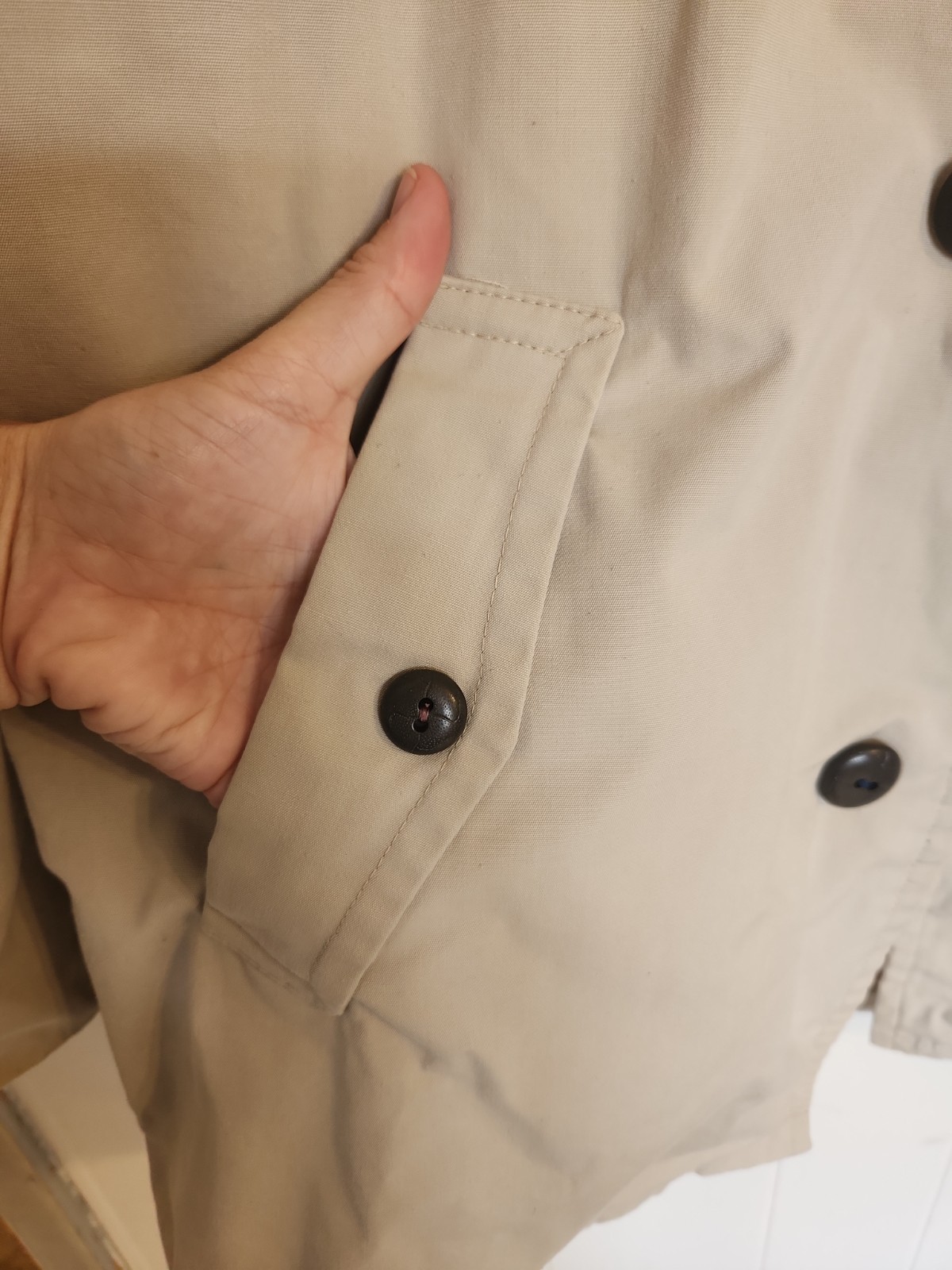 Vintage Miller Western Wear Denver CO Tan Ranch Coat Sz 46 Sherpa Liner Rodeo
