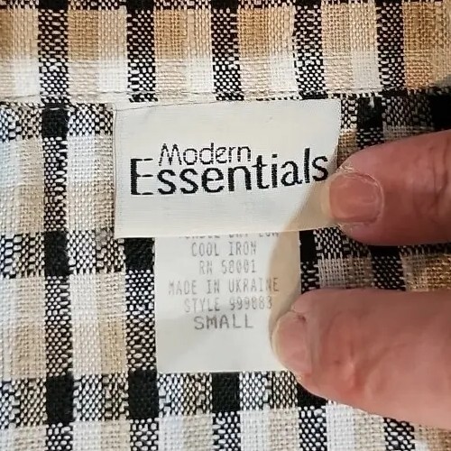 Vintage „Modern Essentials” women’s derss jacket, size S. loose fit