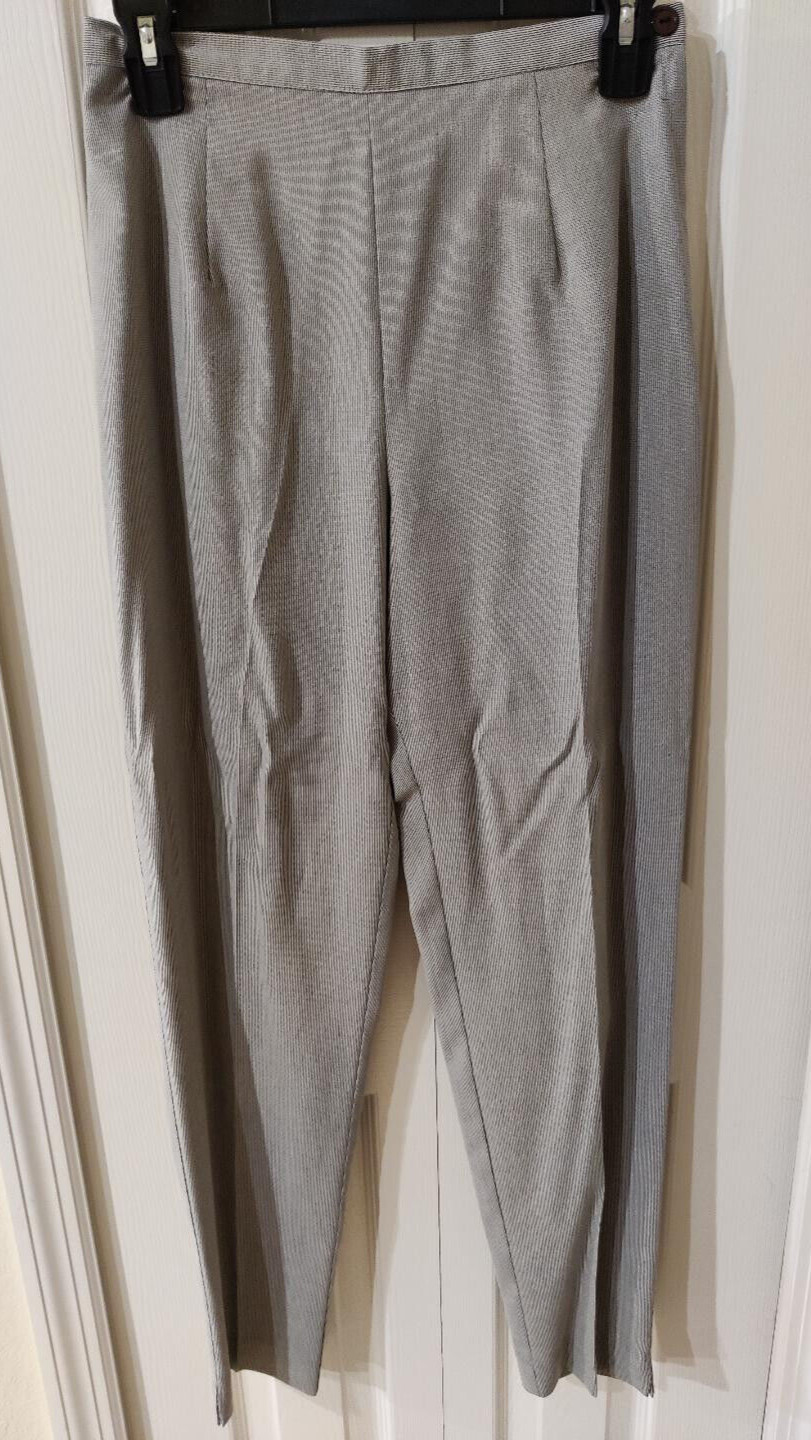 Alyn Paige Juniors Y2K Black White 3 Piece Suit Jacket Vest Pants Size 5/6