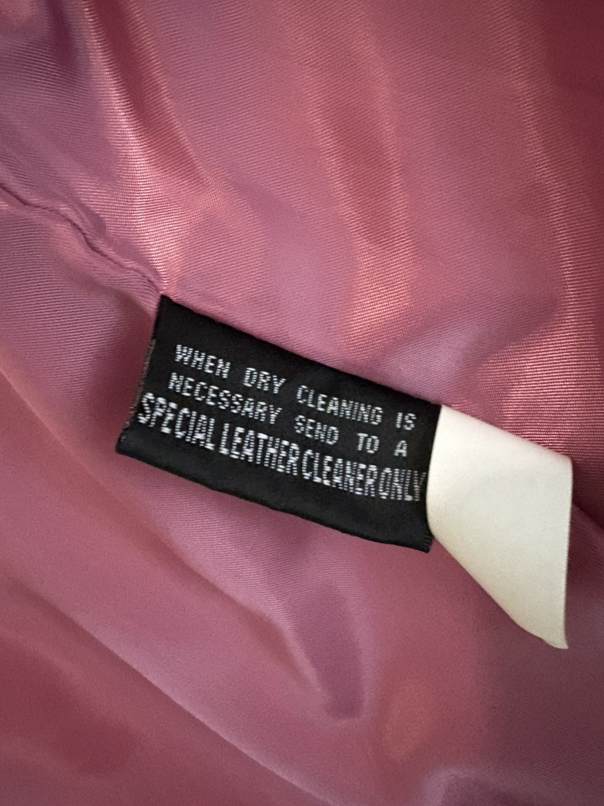 Y2K vintage pink Wilsons Pelle Studio leather jacket – women’s XL SPRING JACKET