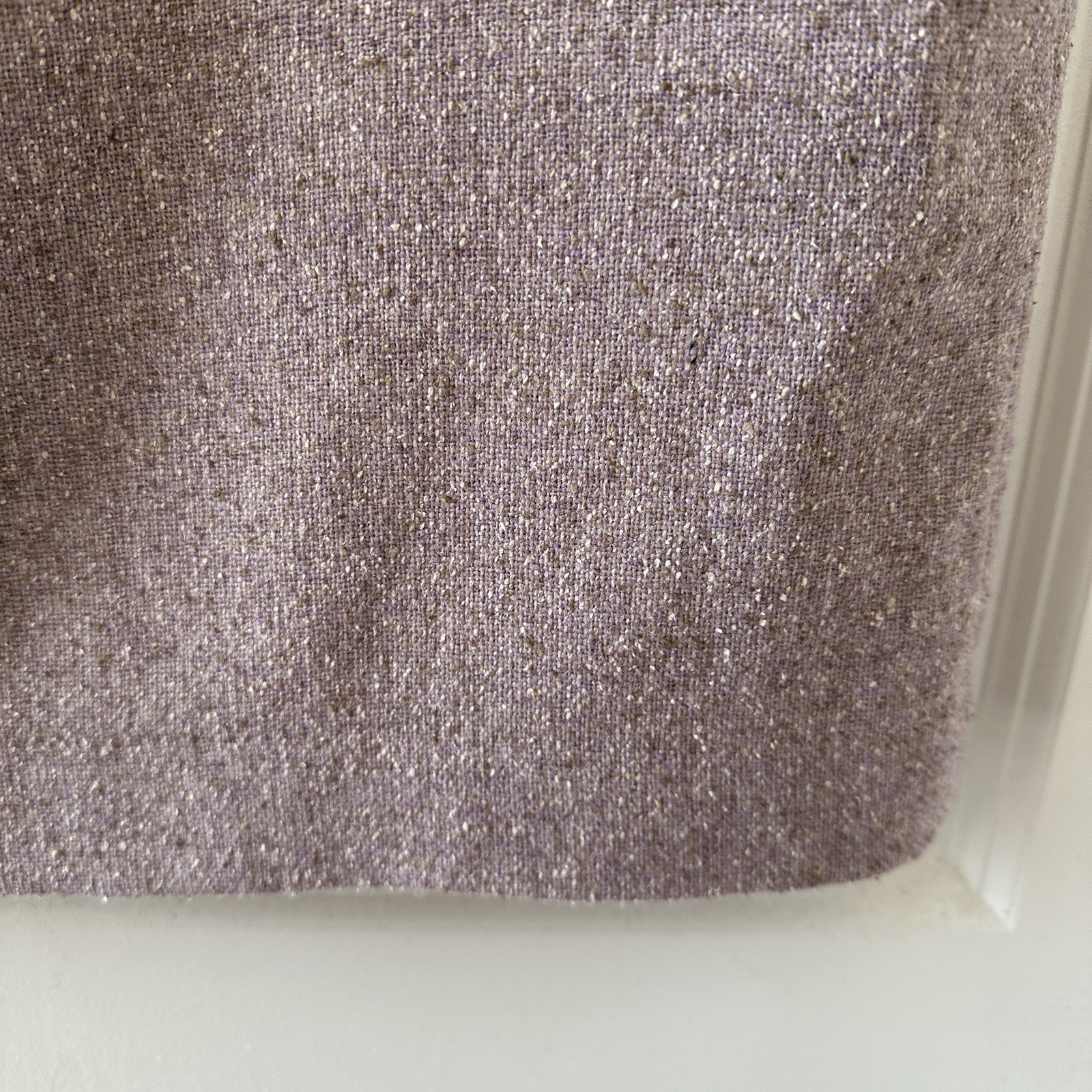 Vintage Ann Taylor Purple Wool Silk Blend Tweed Skirt Velvet Bow Women’s Size 14