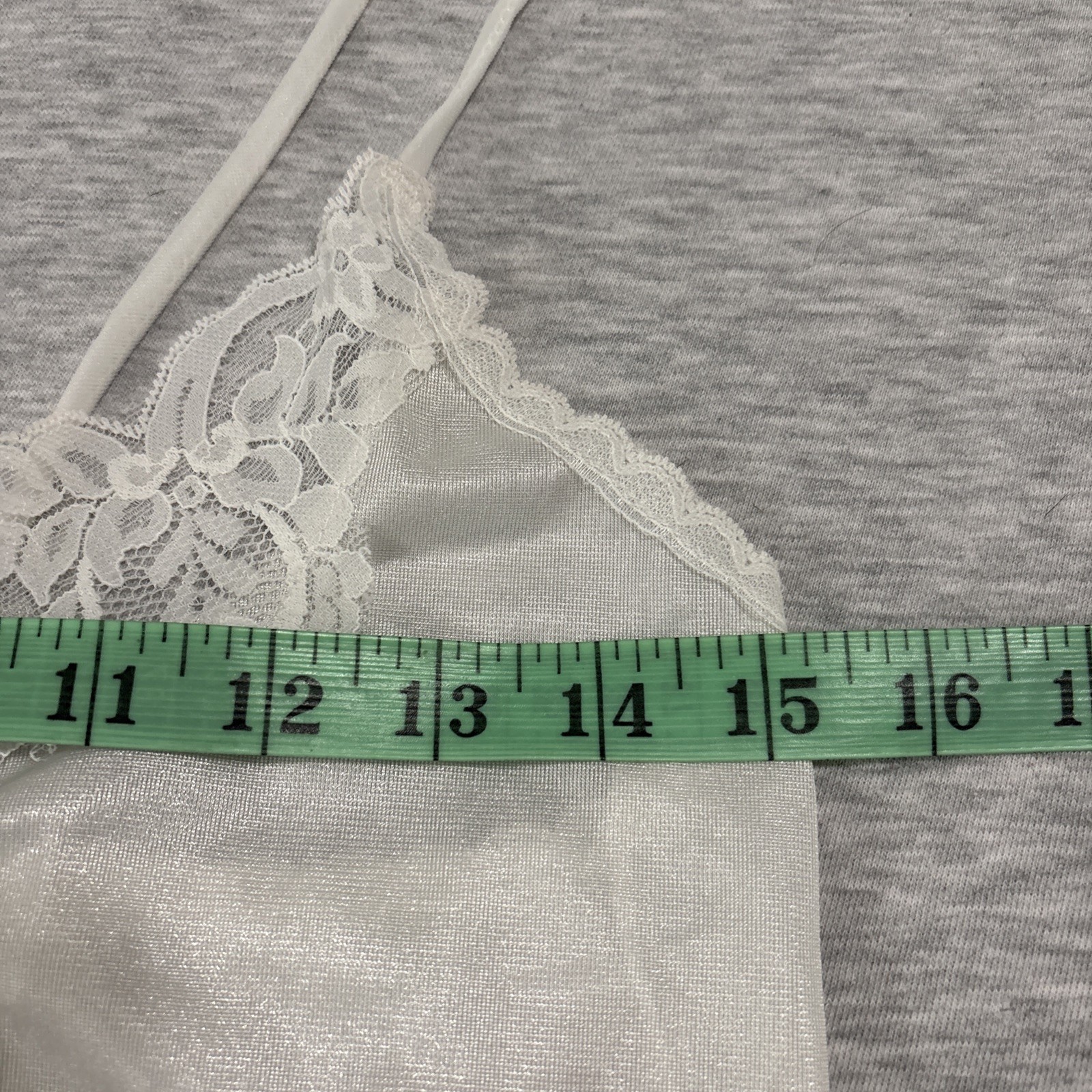 Vintage Lady Desiree Nylon Lace Camisole Womens Small Whimsy Dainty