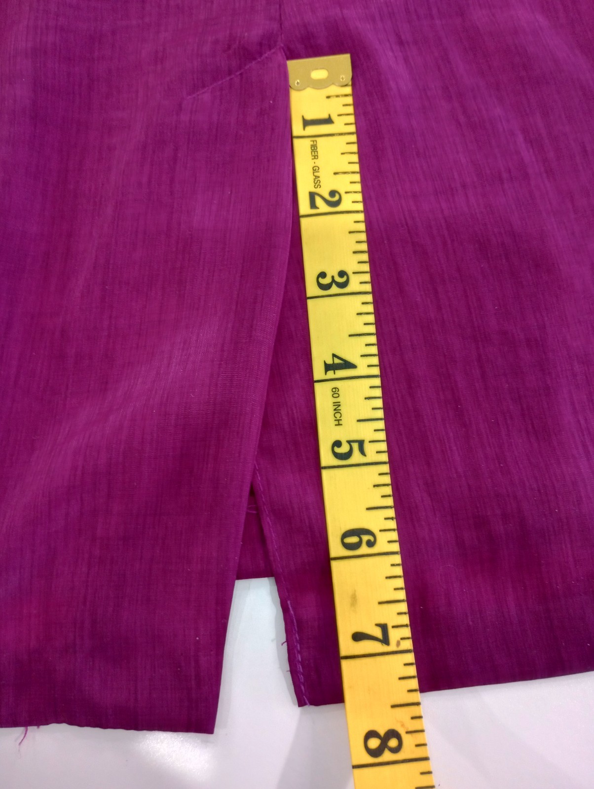 Vtg Breli Originals Women’s 10 Midi Dress Maroon 3/4 Sleeve Low Cut V Neck Slit