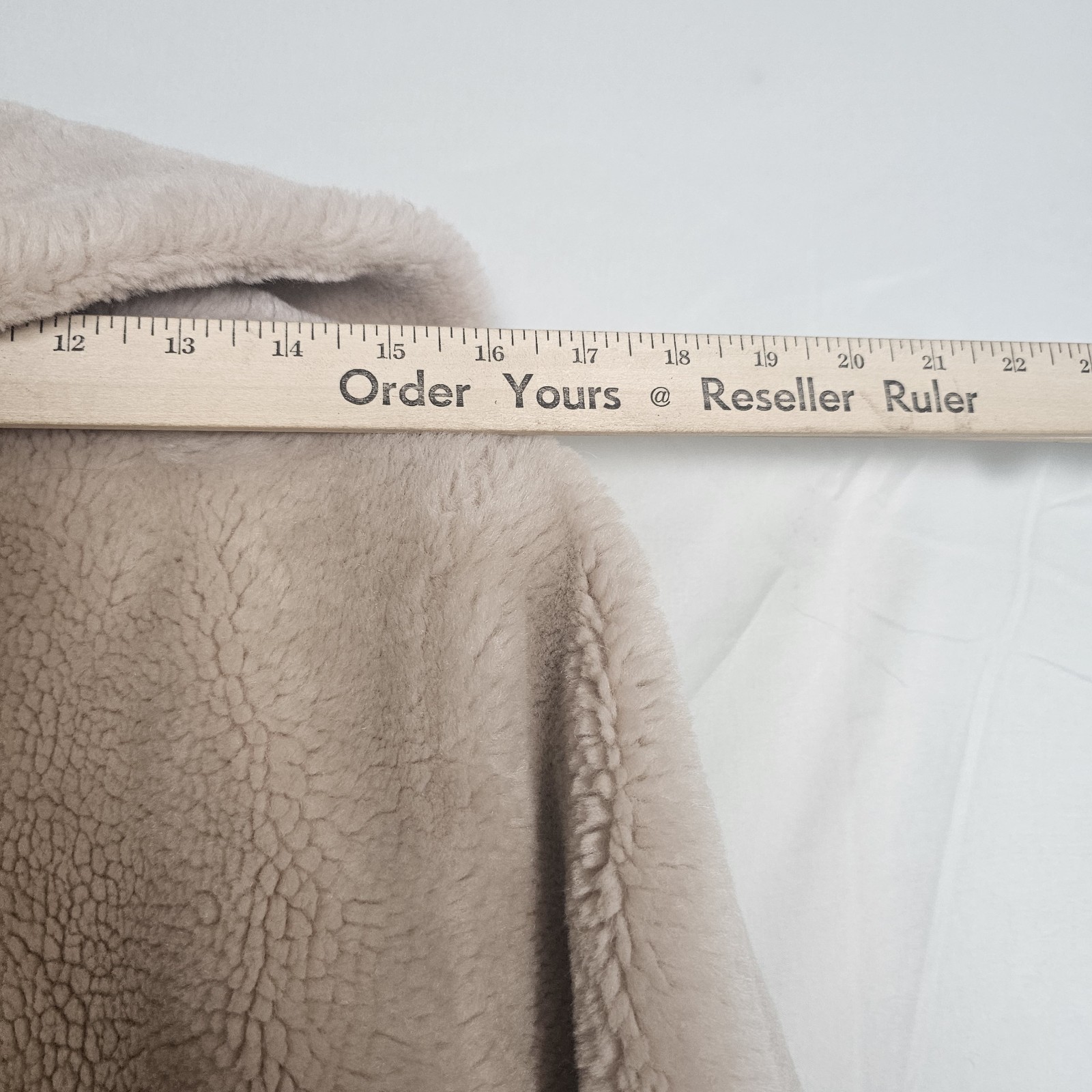 Vintage 1950s Imperial O’llegro by Sportowne Cream Faux Fur Coat Size M