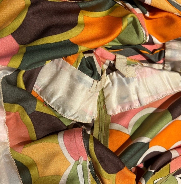 Vintage Emilio Pucci 10 4 Jersey Silk Dress