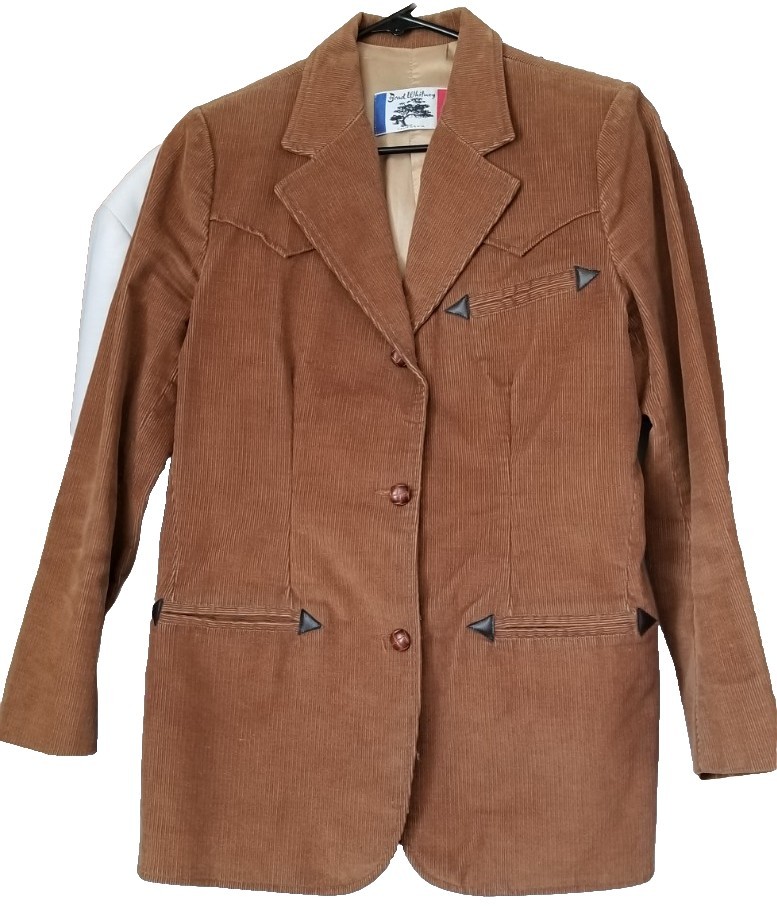 70’s Vintage Brad Whitney Women’s Corduroy Jacket SZ 10