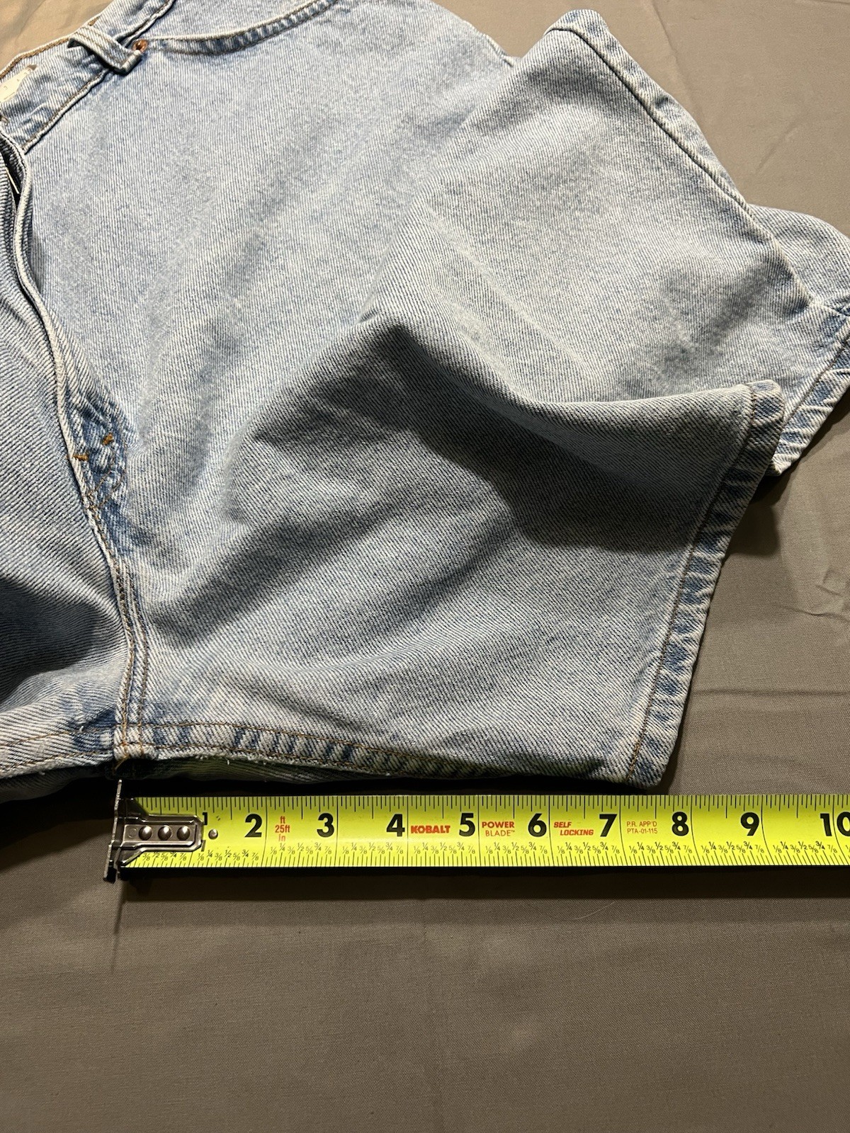 Vtg Levi’s 39922 Jean Denim Shorts Orange Tab Sz 24 (44 Fit) Made In USA