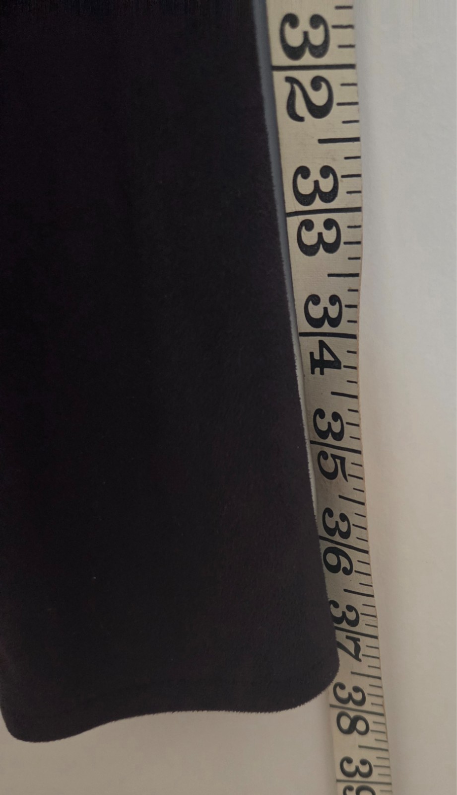 Vintage Faux Suede Long Black Skirt with Side Slits from J Jill