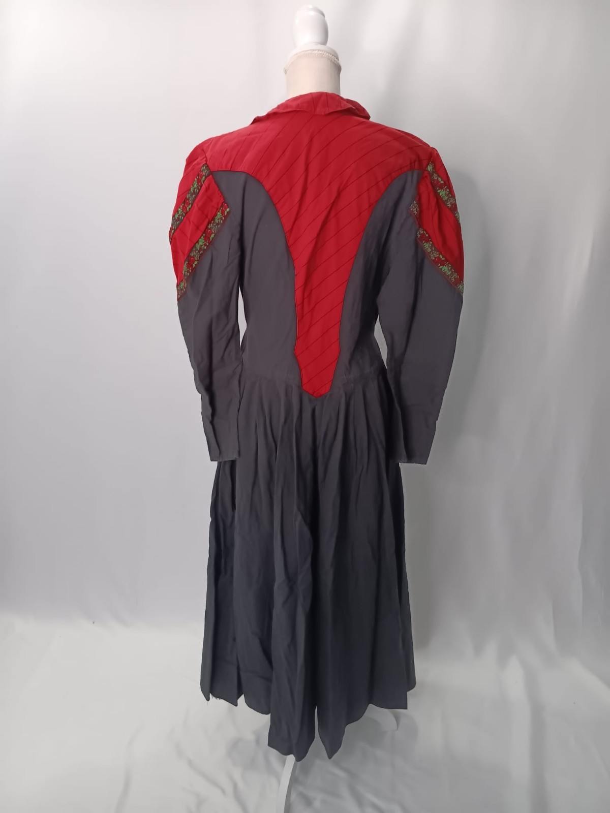 Vintage Dress 80s MENU, Size 10, Made in USA