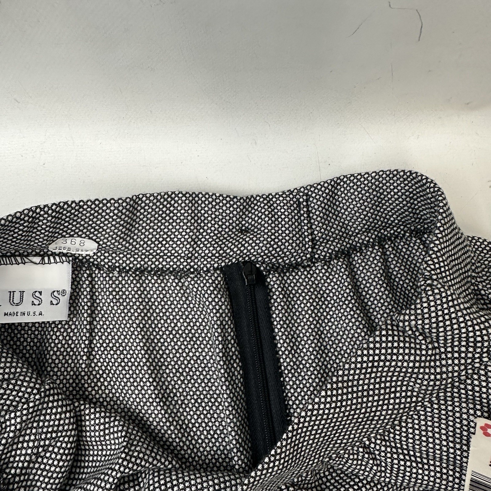 Russ Womens 12 Vintage Skirt 26” Waist 27” Length NOS New Old Stock NWT Pockets