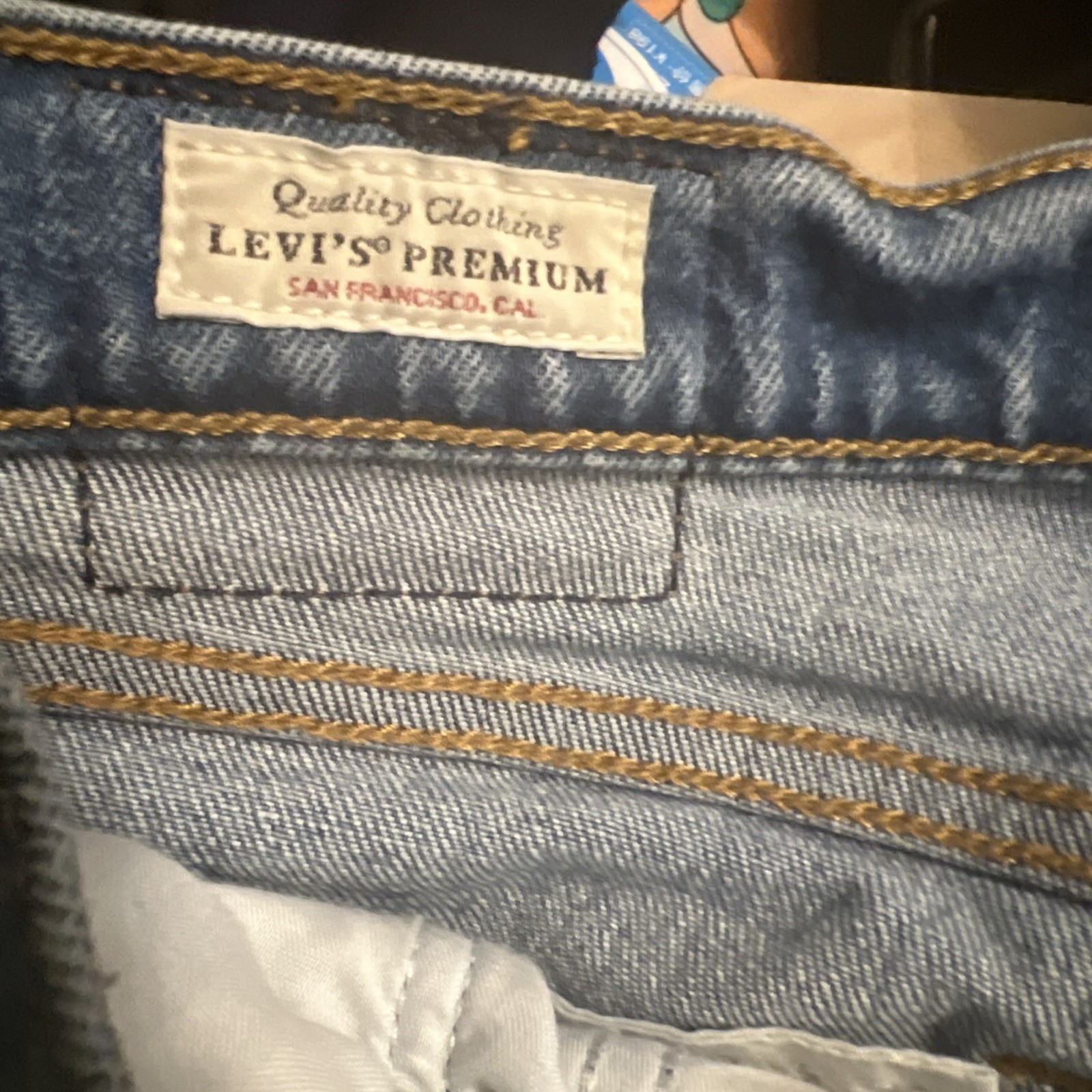 70s LEVI’S Capital E Jeans (25) vintage Blue Wash skinny