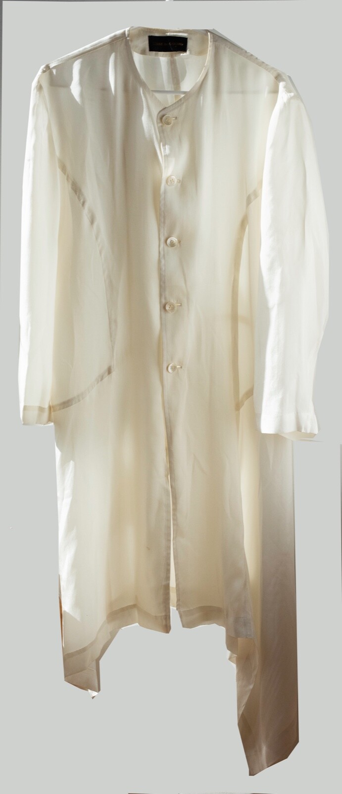 Comme des Garcon Vintage 1980’s Asymetrical Rayon Coat