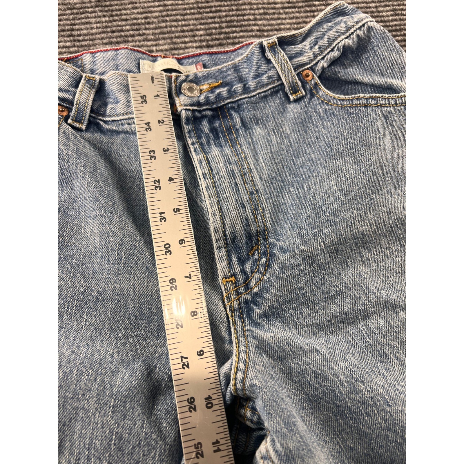 Levi’s 550 Relaxed Jeans Womens Size 12 M Tapered Light Wash Vintage Y2K