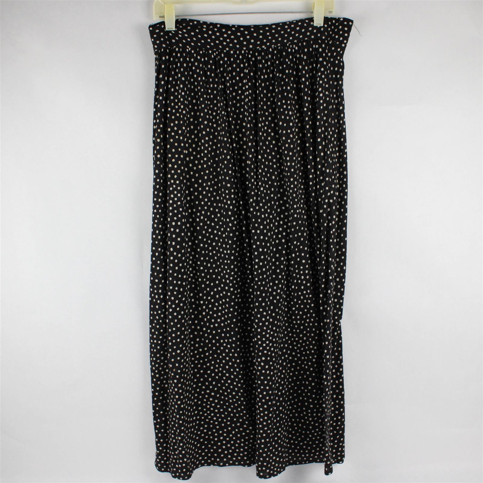 VTG Marsha Brander Componix Women’s S Black & White Maxi Skirt