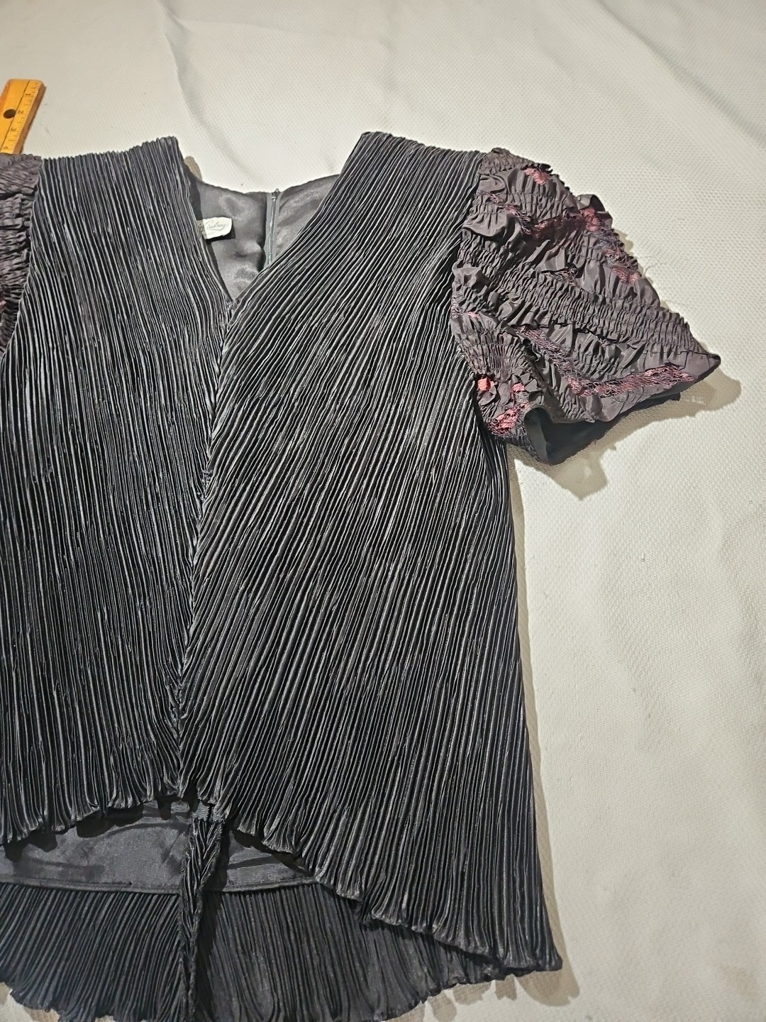 Katherine Lindsay by Matthew Shirt Womens XL Shear Black Whimsigoth Fairy Grunge