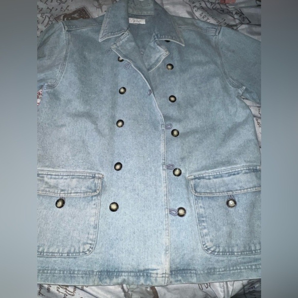 J. Jill jean jacket vintage 90’s