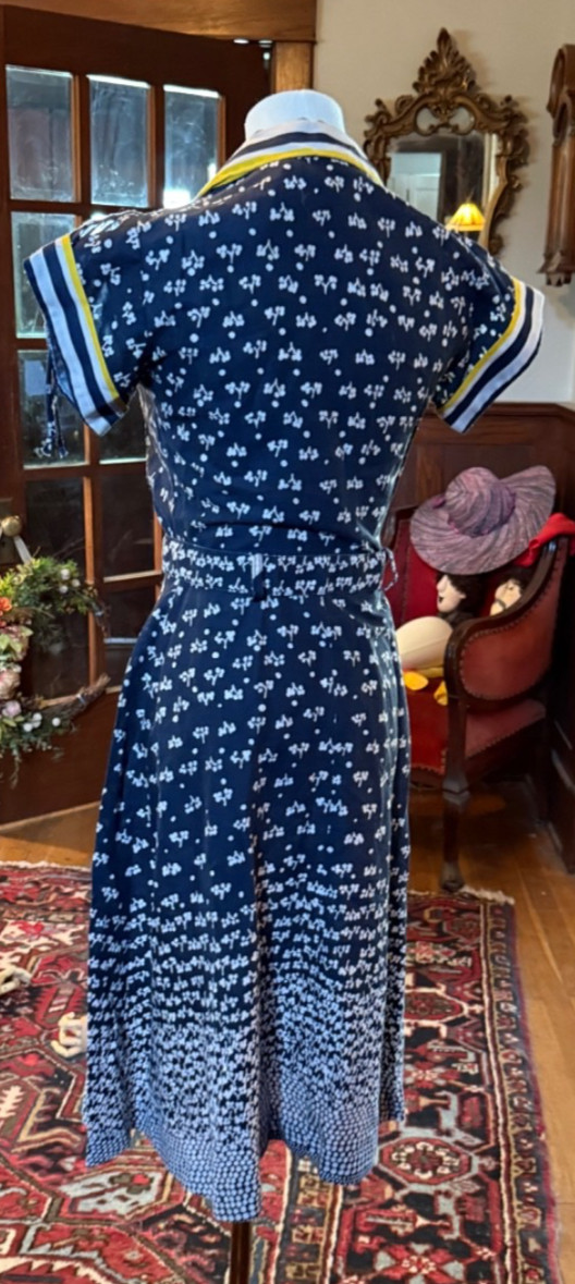 Vintage 1970’s Ragtime 30’s Inspired Dress Small
