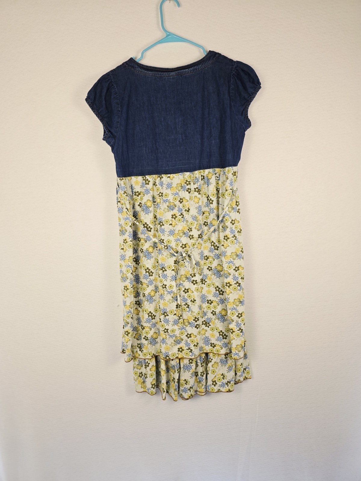 Mother 2 B maternity/breastfeeding Vtg 90s Country Girl Lined Dress. Ladies Med