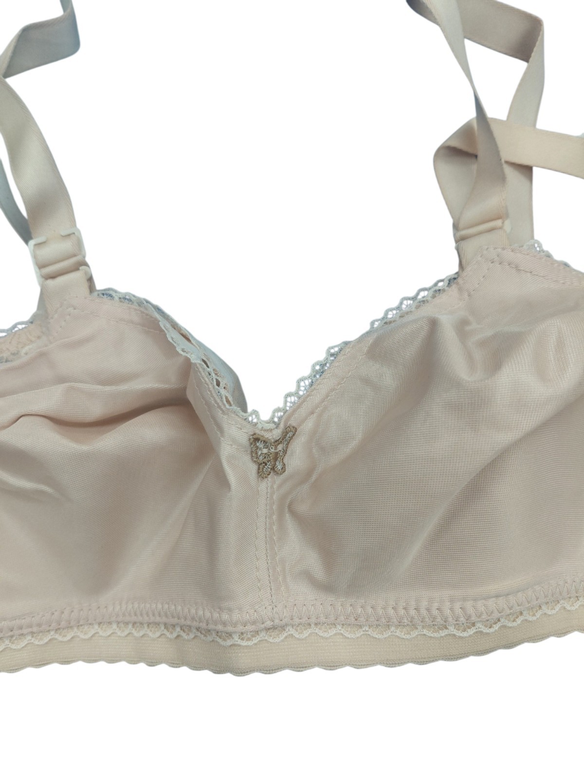 Vintage Lady Cameo Lingerie Bra Size 34C
