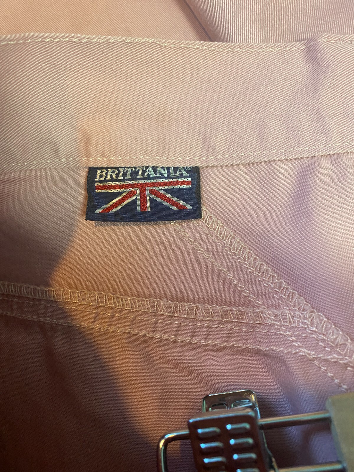 30 x 30 True Vintage BRITTANIA HIGH WAIST PINK MOM JEANS FOUR POCKETS TAPERED
