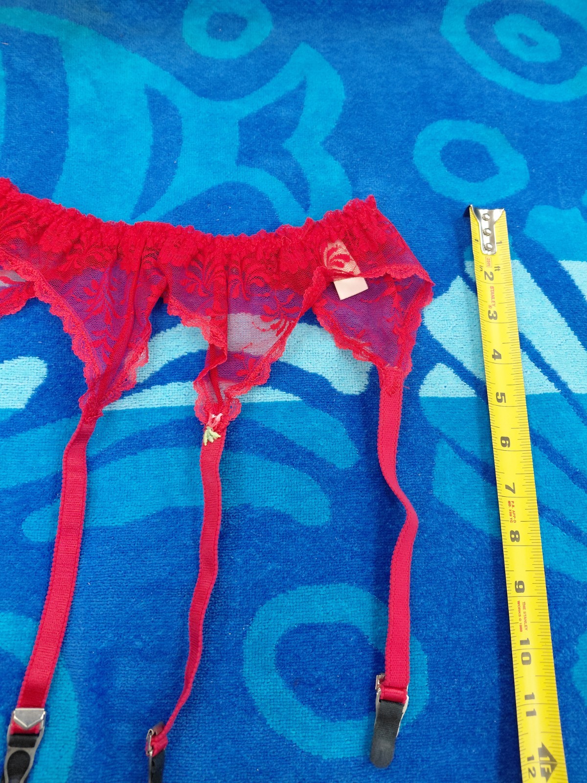 Vintage Carnival Garter Belt Size S