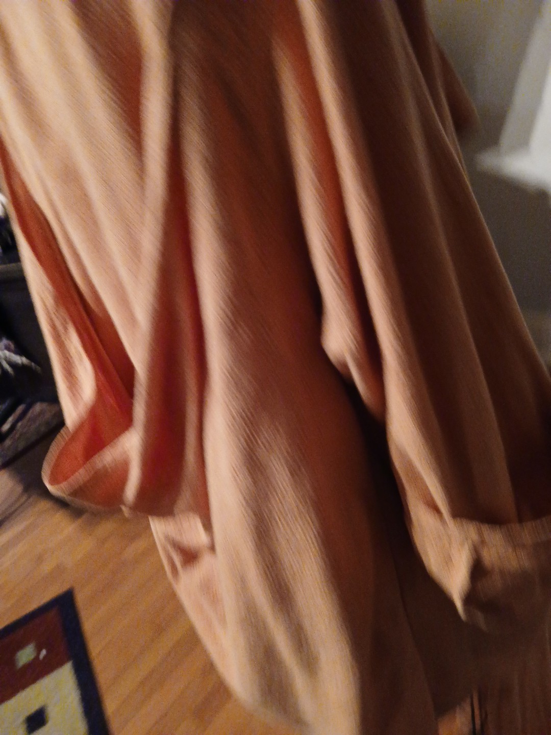 Vtg 1990s Sangam Imports Pumpkin Culotte-Skirt & Chic Jacket India S/L