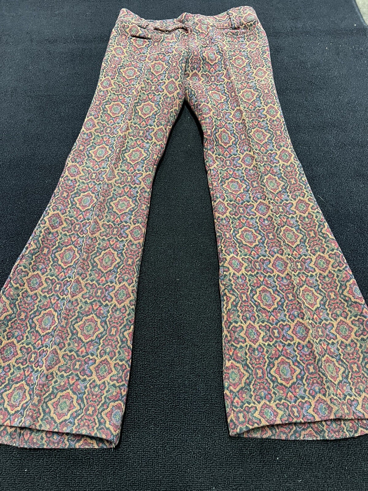 Vintage Happy Legs Bell Bottom 1970’s Womens Rare Color Pants Original