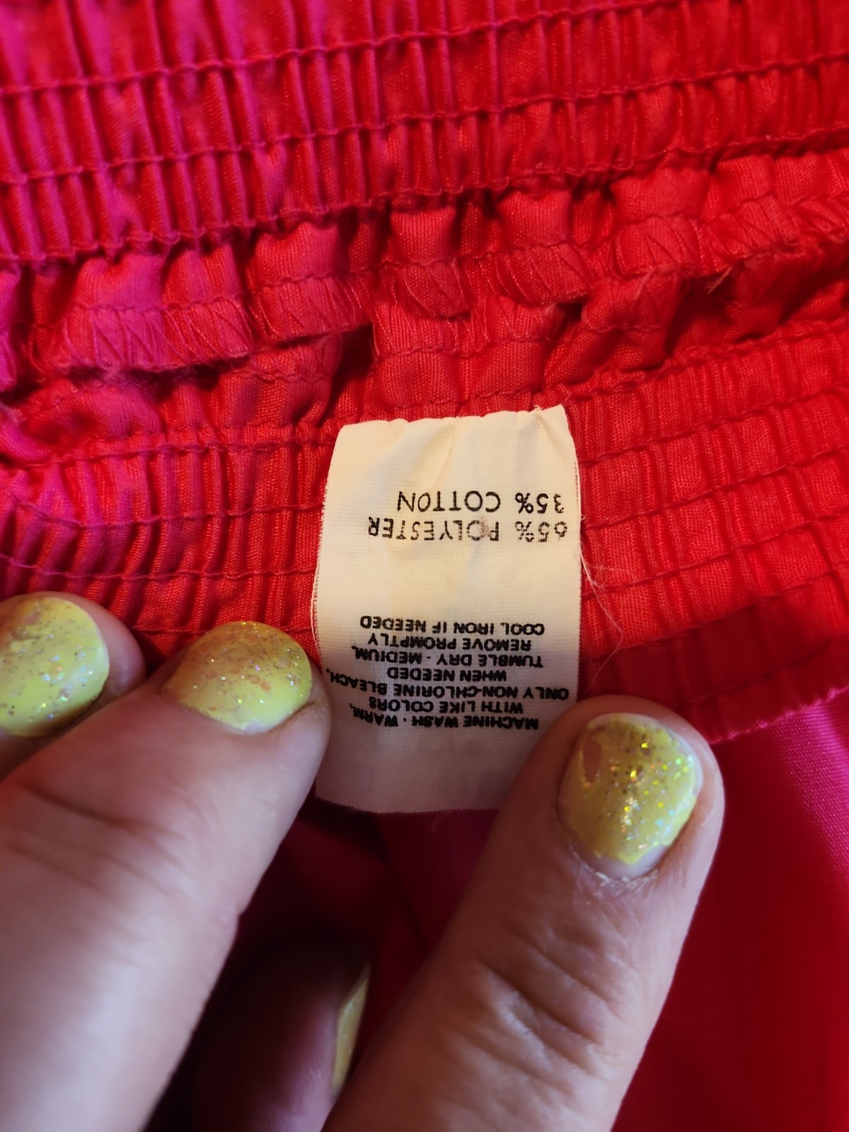 Partners Please! Malco Modes Square Dance Skirt & Blouse Red And Lace Size Large