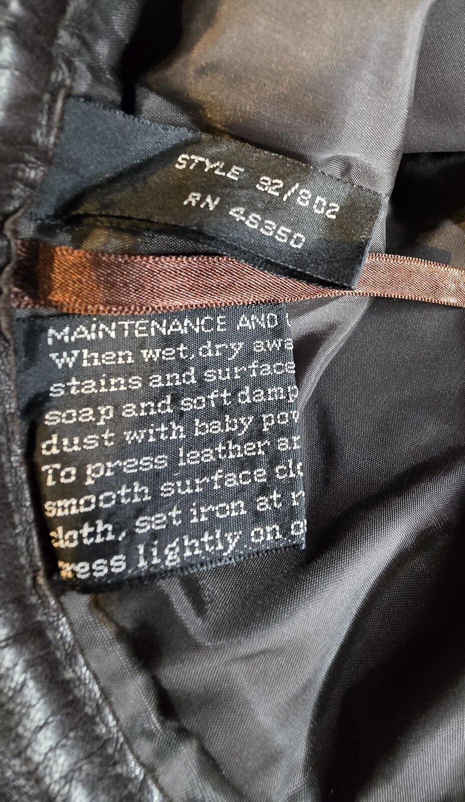 Vintage 70s Leather Pants Chocolate Brown Size 28 J Walden YKK Zipper