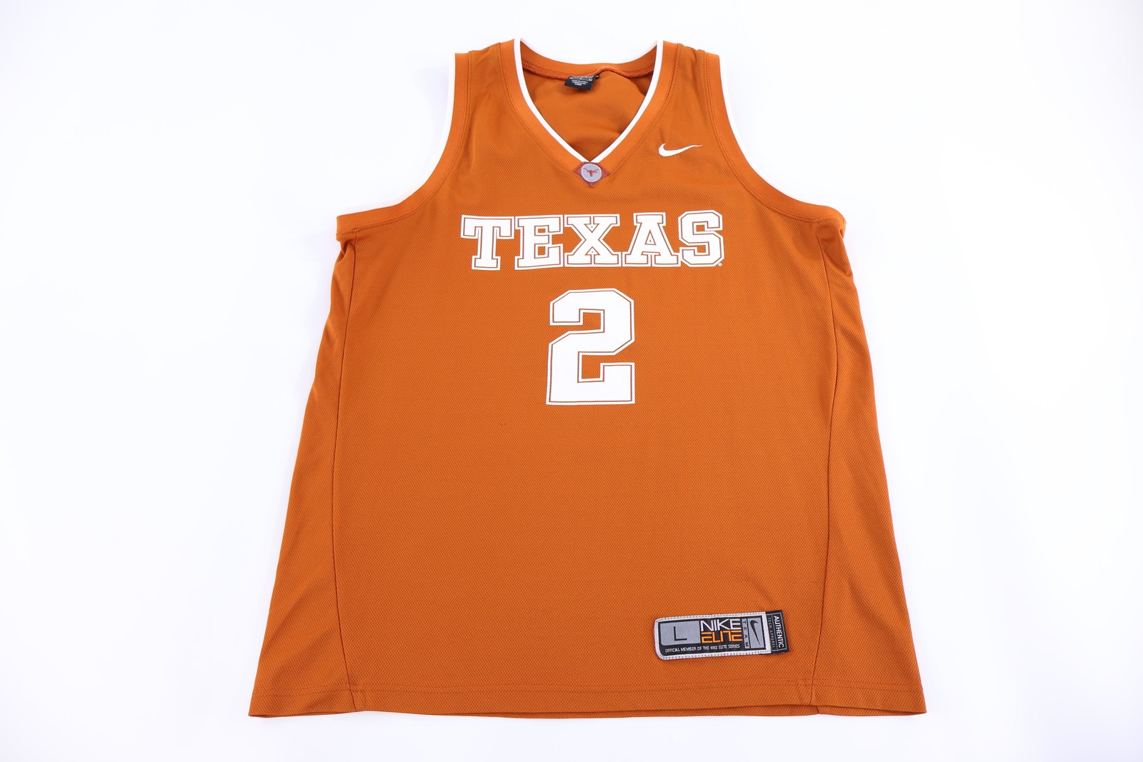 Vintage Nike University of Texas Basketball Jersey