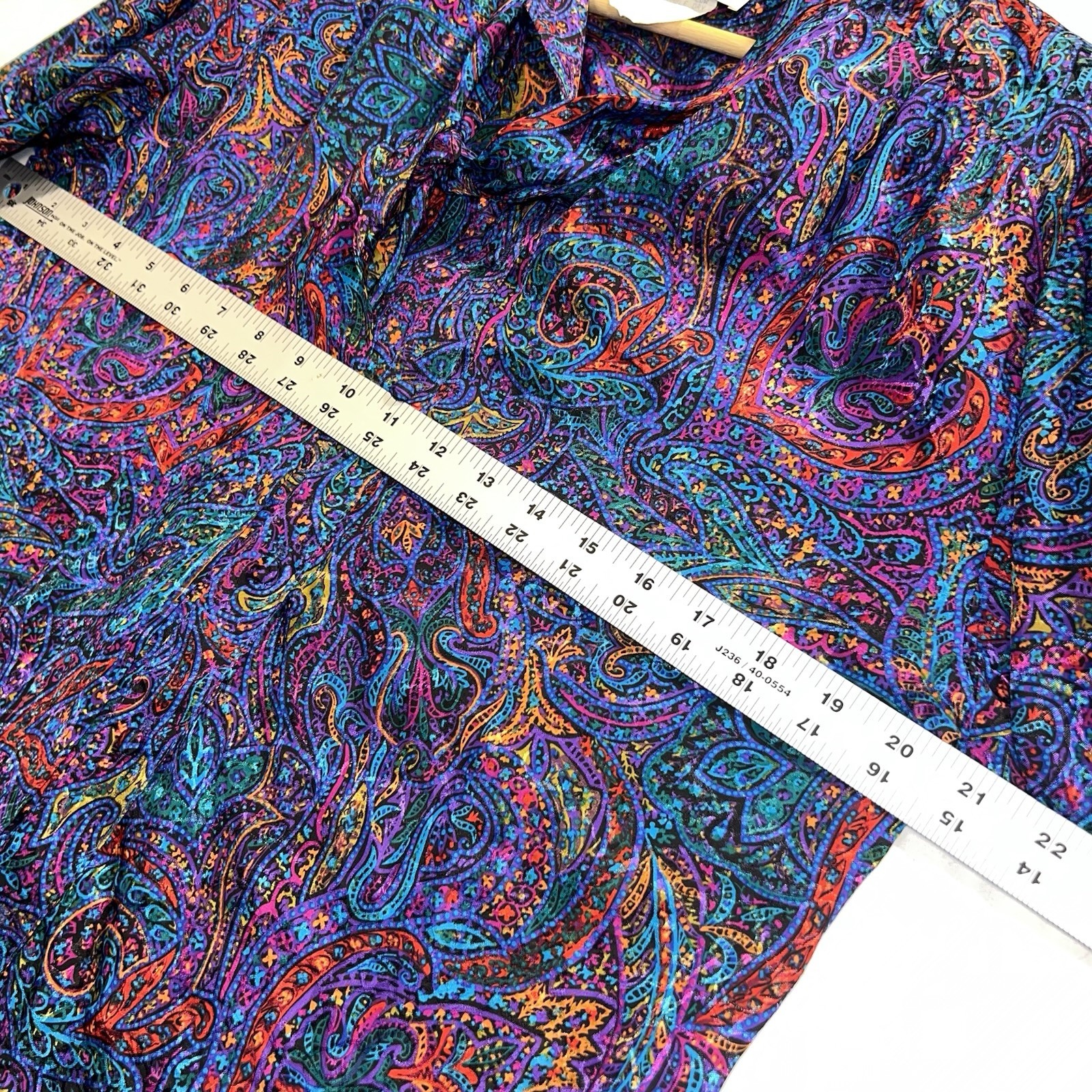 Willi Of California VTG Paisley Dress Sz 8