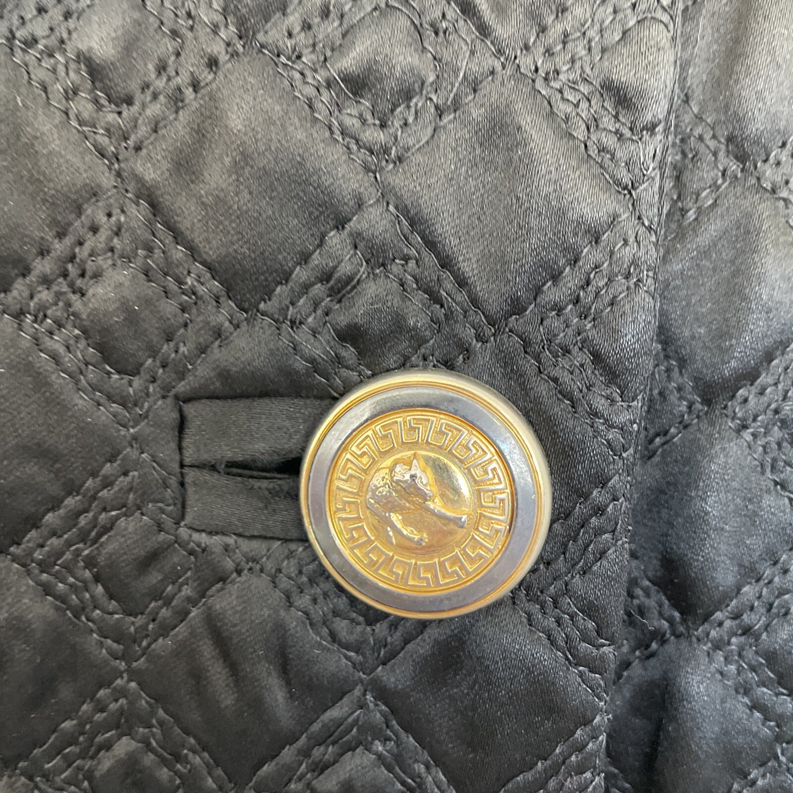 VERSUS GIANNI VERSACE CAPPOTTO VINTAGE GIACCA DONNA WOMEN COAT JHB209