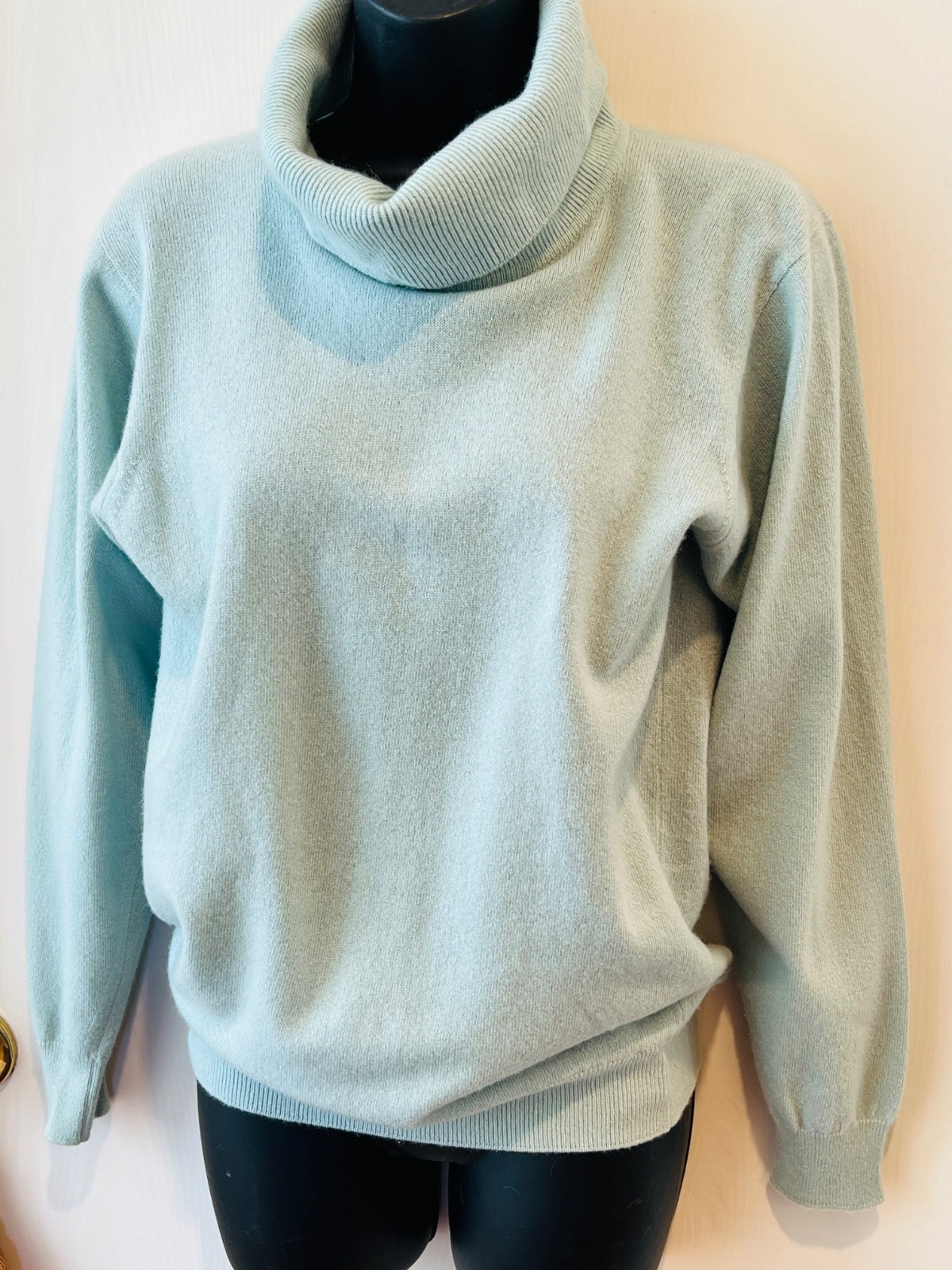 SCOTCH HOUSE Cashmere Cowl Neck Sweater Pringle Scotland Vintage