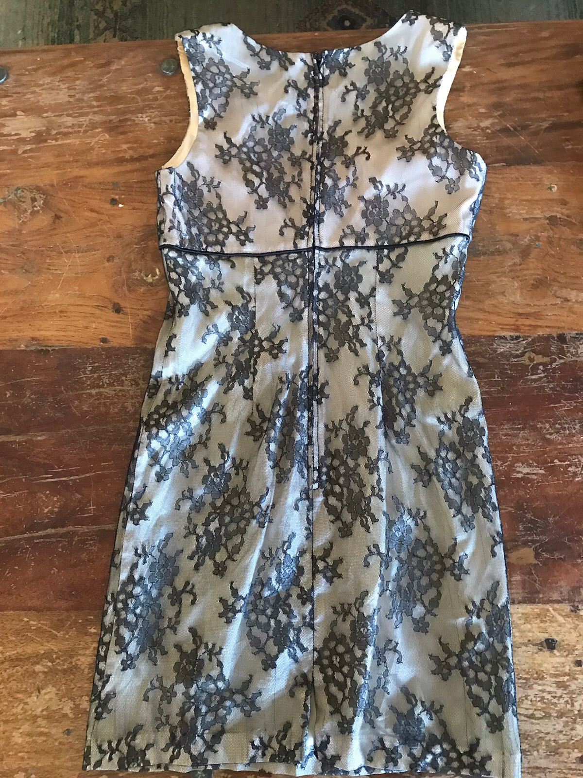 VTG 90s lace illusion babydoll pin up wiggle dress classic timeless mini dress