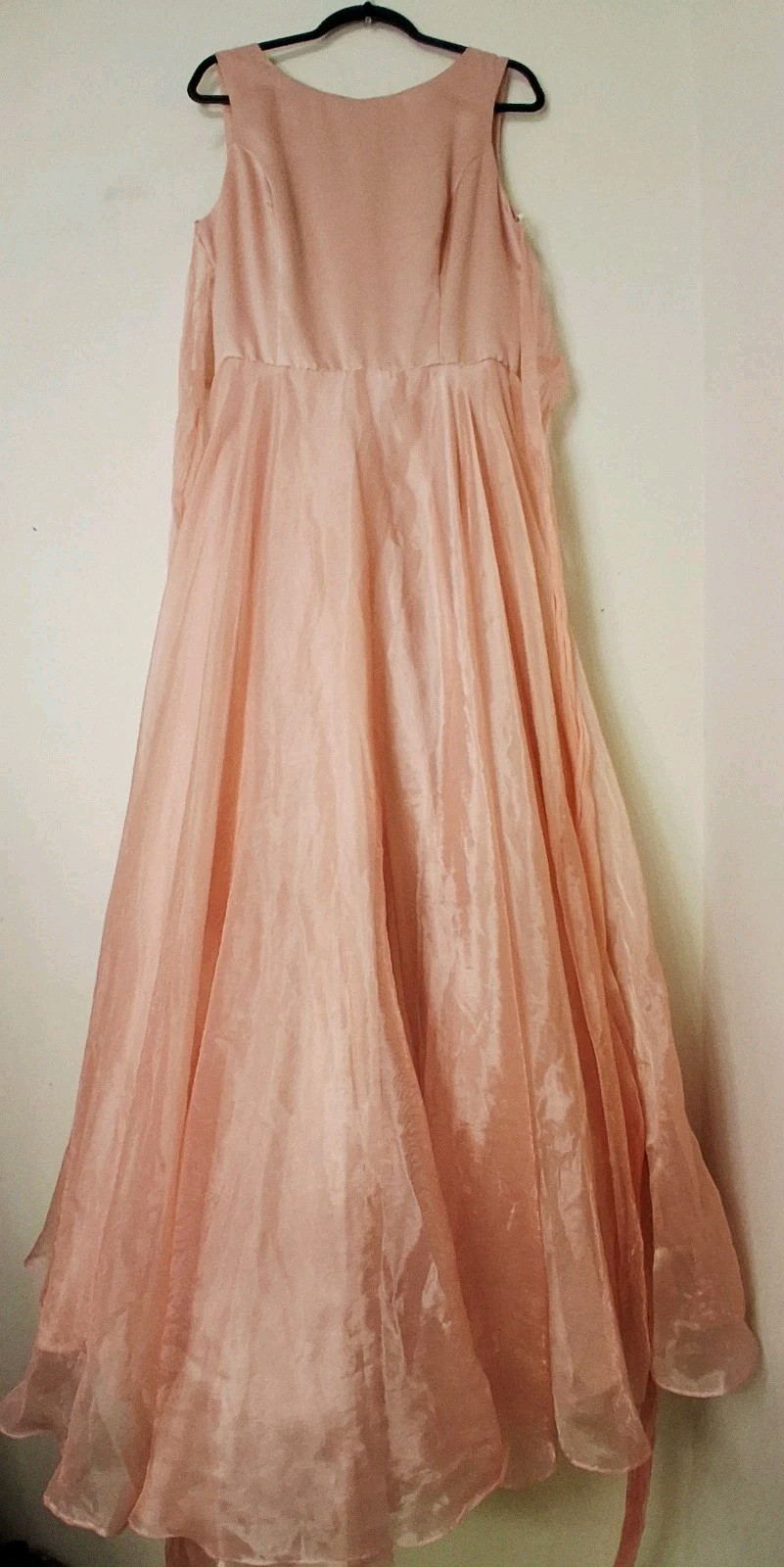Vintage Roberta Prom Party Formal Dress Ball Gown PinkCoral 13/14 Fairy Princess