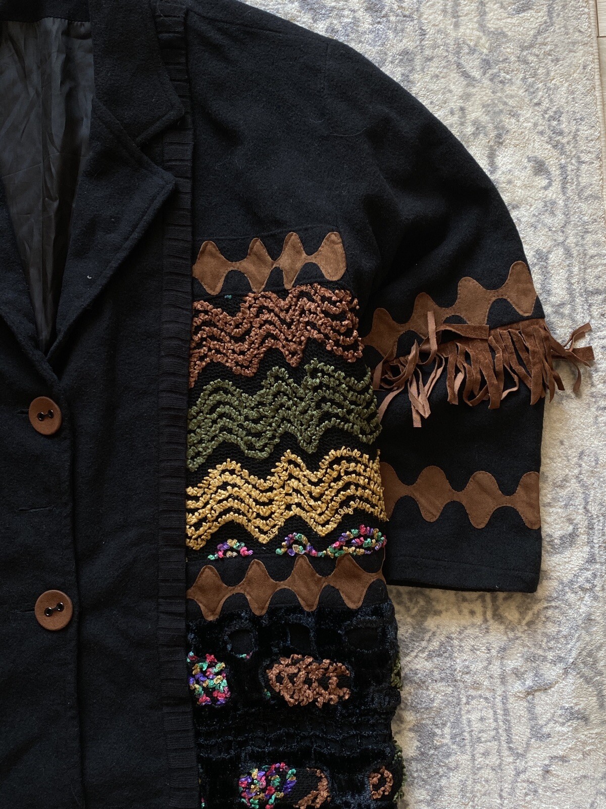 Coat Maick Harold Paris Vintage Wool