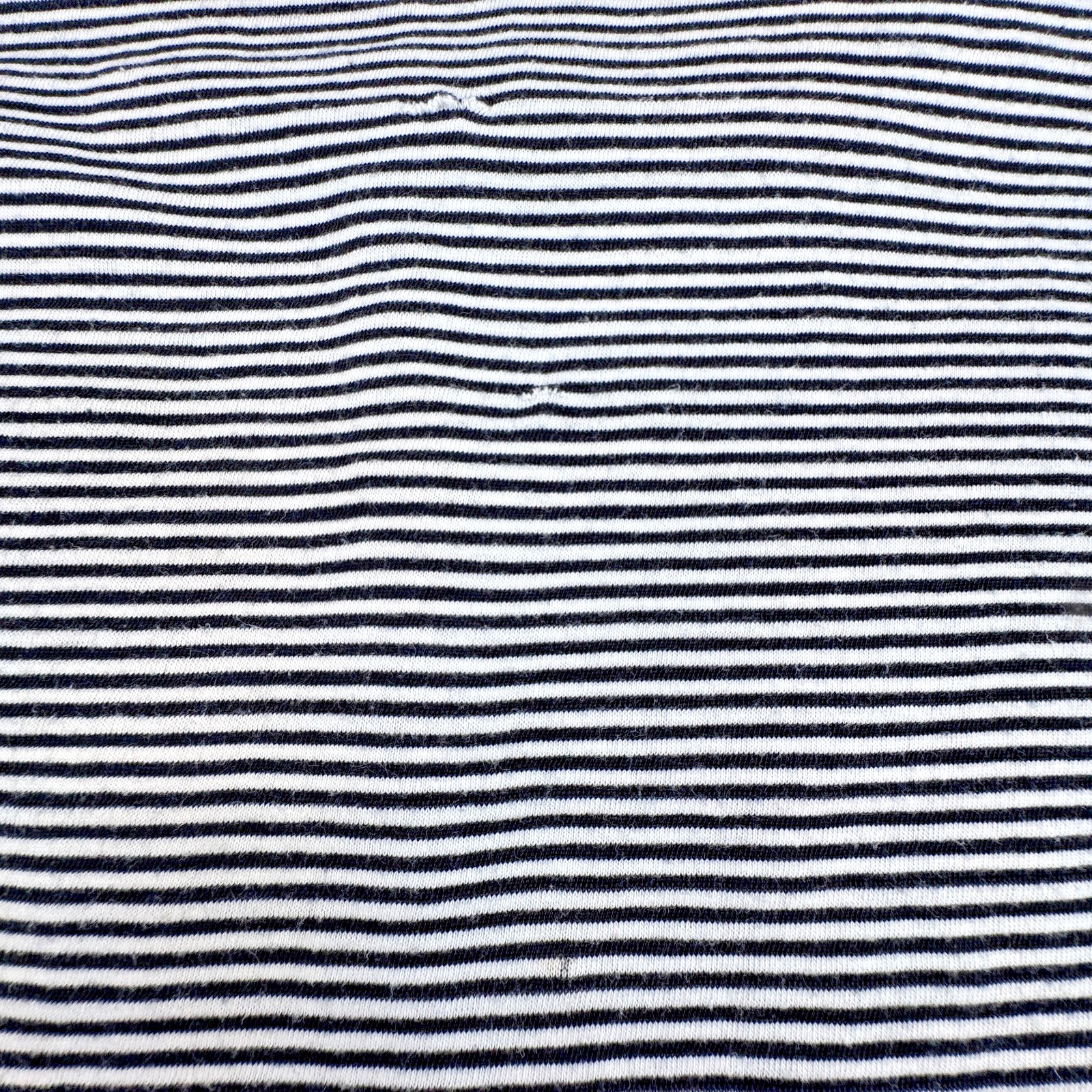 VTG JouJou T-shirt Le Concert de JouJou Black & White Striped- Art Music Grunge