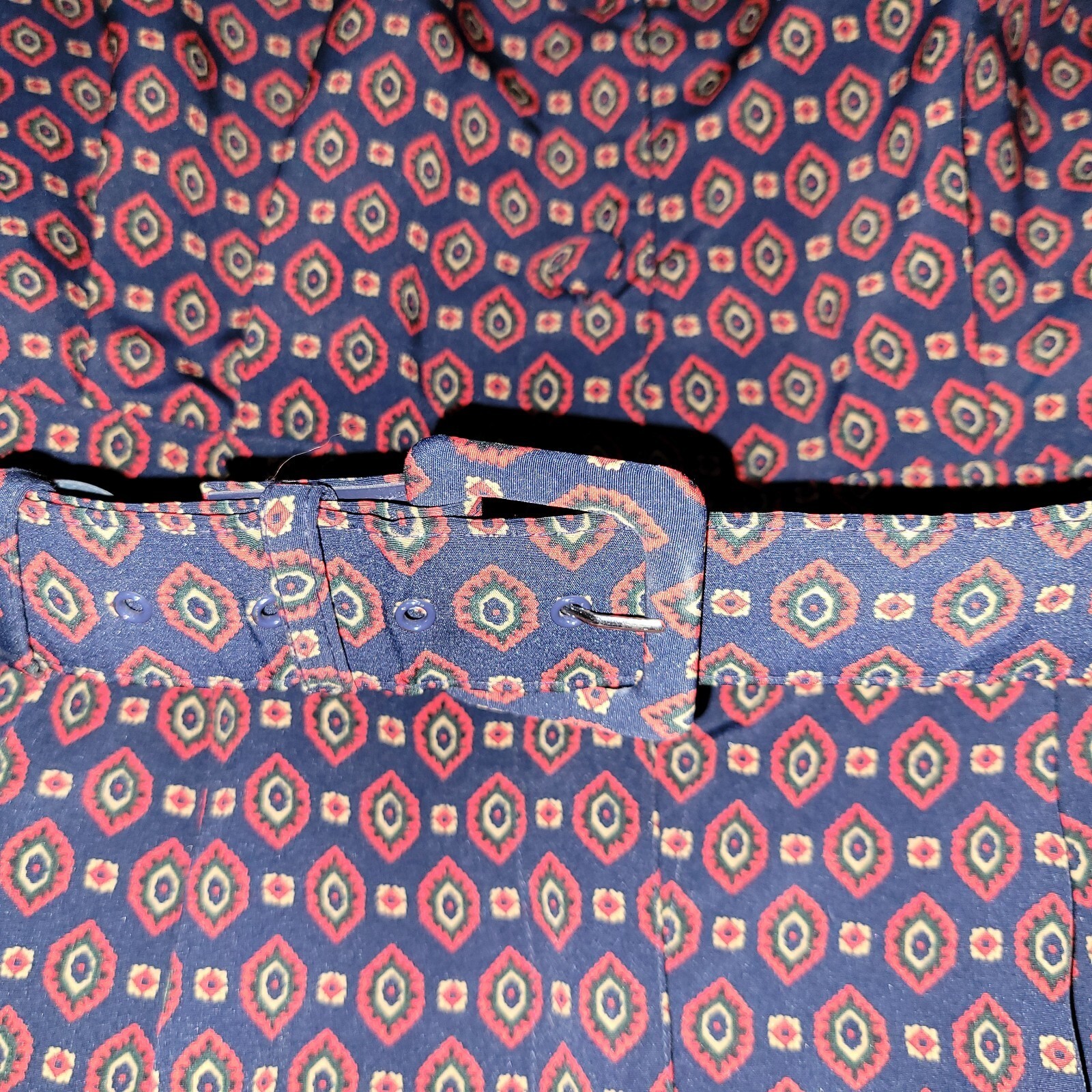 Vintage TALBOTS Petites Women’s Size 10 Retro Print Dark Academia Shoulder Pads