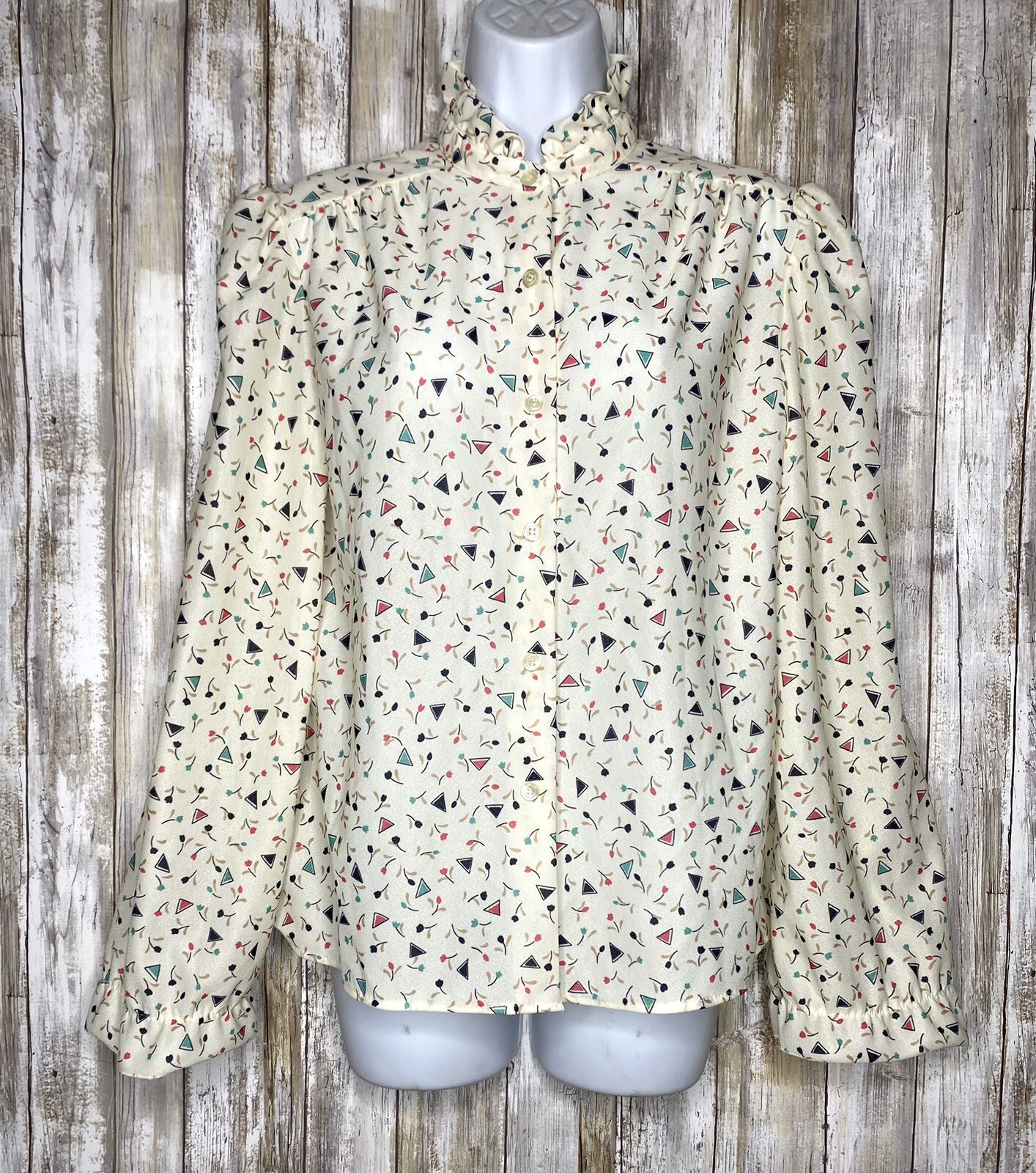 Vintage 90s Women’s Cape Cod Blouse Size Medium