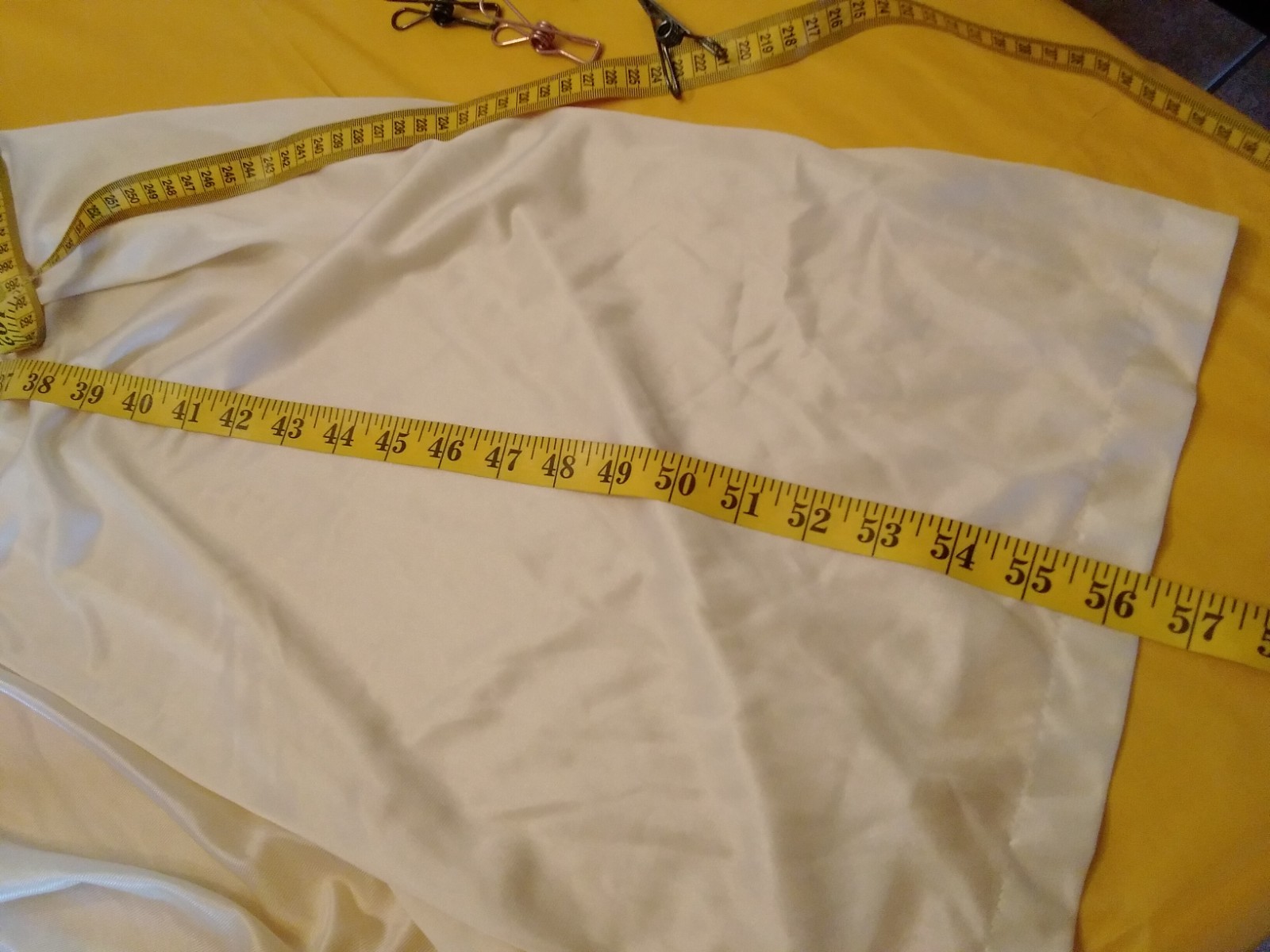 Vintage Sears 2pc Embroidered Bodice Long Nightgown & Robe Small 32/34