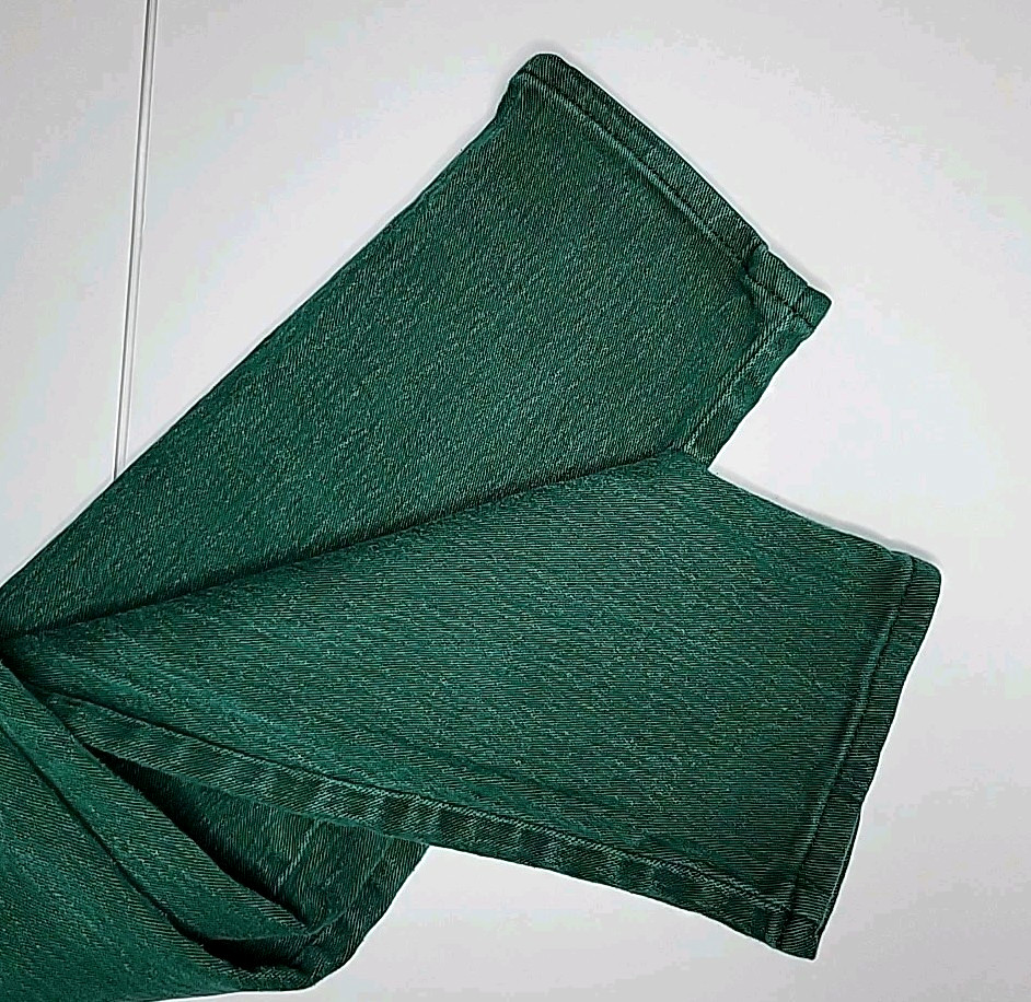 Vintage BonJour Mom Jeans Women’s Size 9 10 Stone Wash Green Denim Bareback 80s