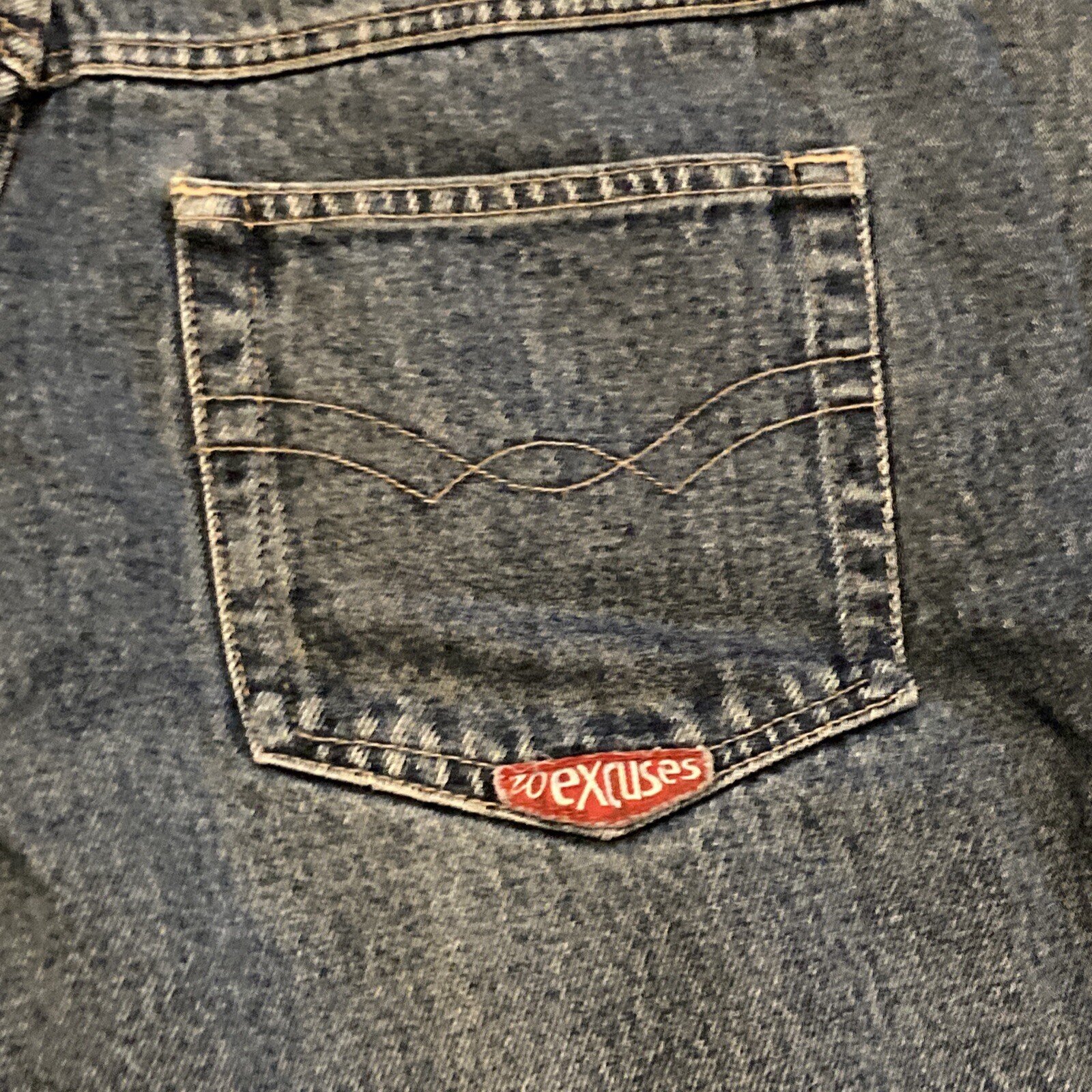 Vintage 90’s No Excuses Jeans 11/12 High Waist Jeans