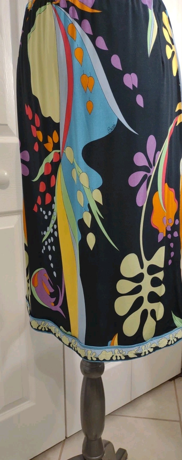 Averardo Bessi 2 Piece Viscose Top/Skirt Pucci Print IT 42 US 8