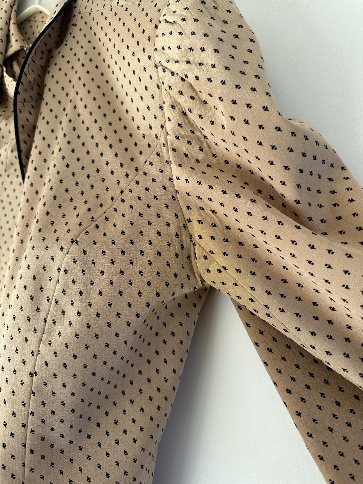 David Hayes 100% Silk Skirt Suit Women’s Size 10