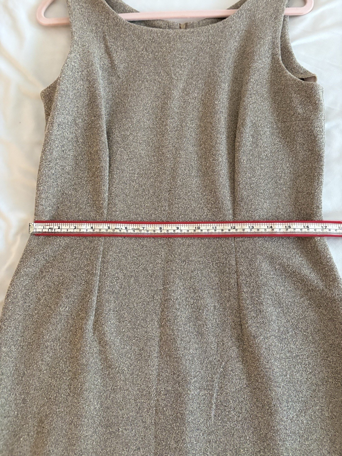 VTG LESLIE BELLE SIZE 10 Women Beige Long Dress With Matching Jacket
