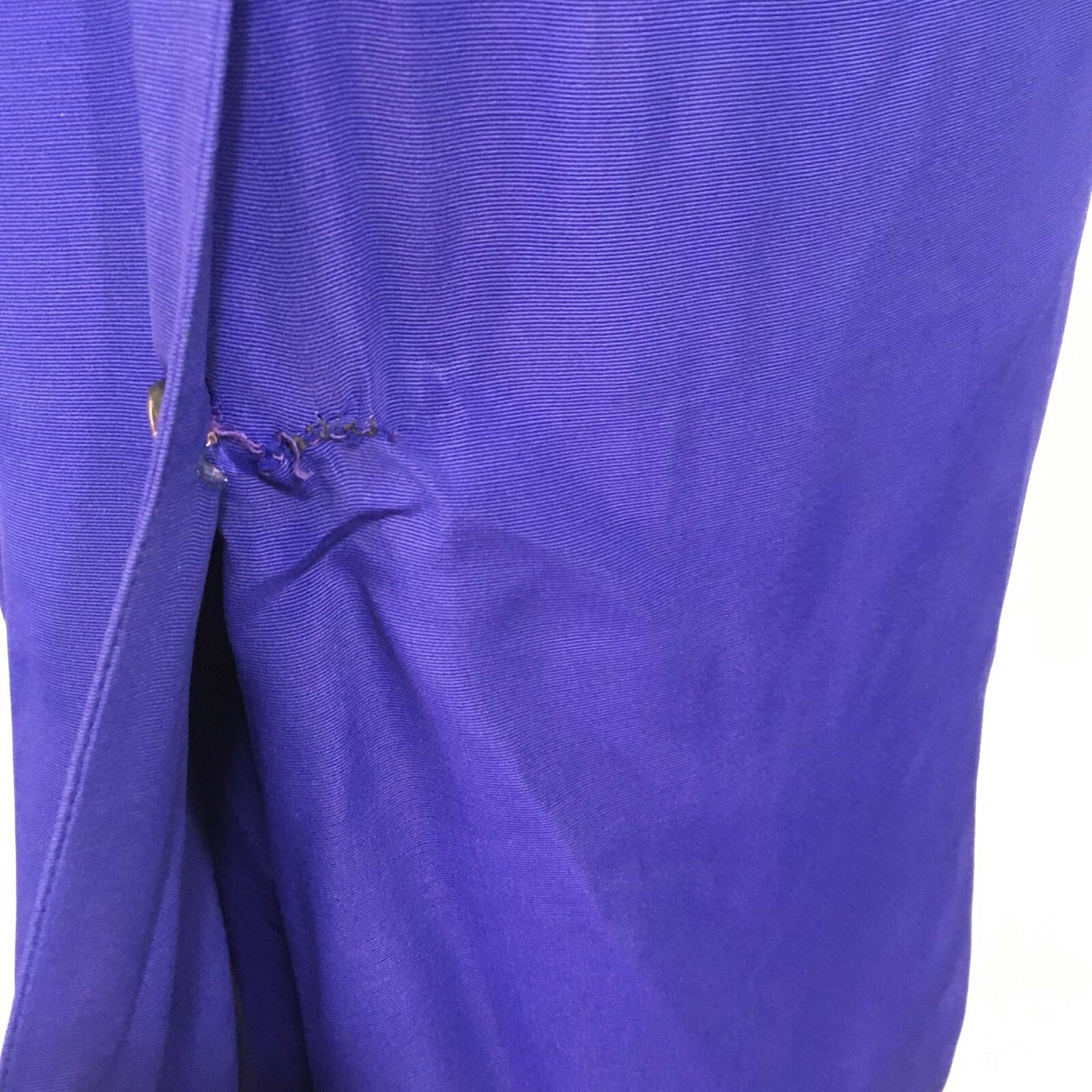 Jazz II Vintage 80’s Purple Shirtwaist Dress, size 8, Rayon Acetate, 42 bust