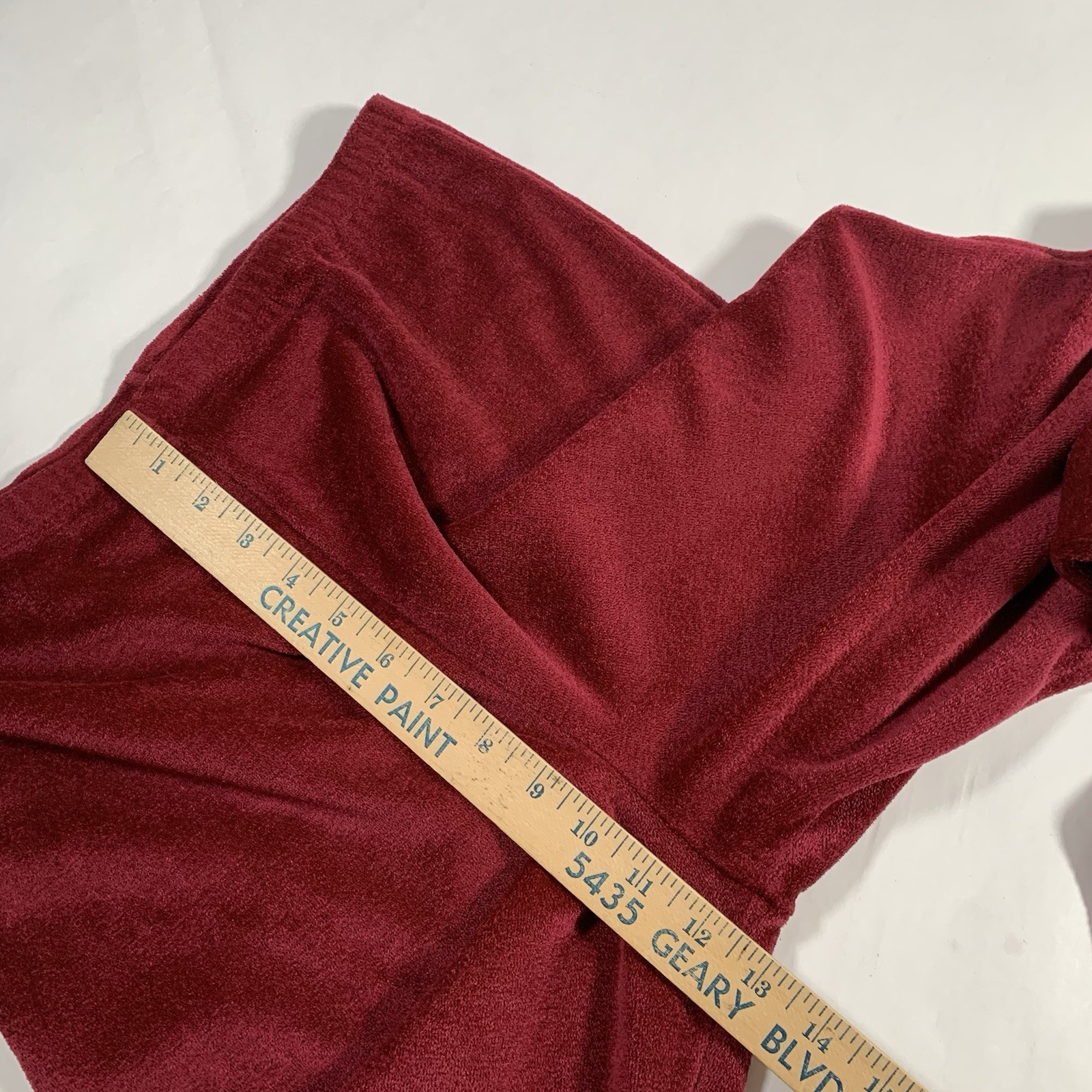VTG 70s DeWeese Terry Cloth Velour Swim Sweat Suit Set Women Medium Pool Lounge