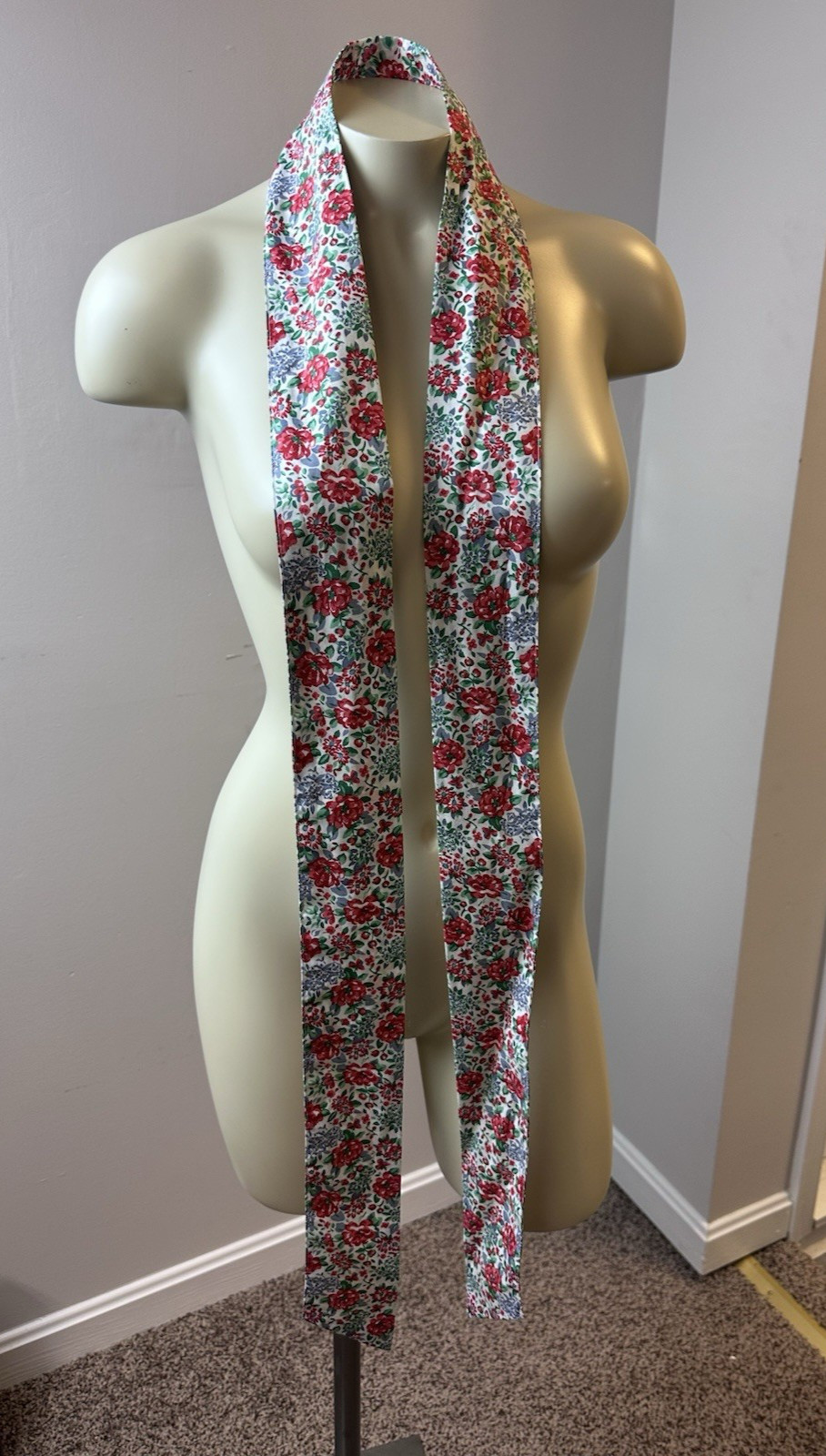 Pre-owned Vintage Laura Ashley Floral Print Maxi Dress Size 4
