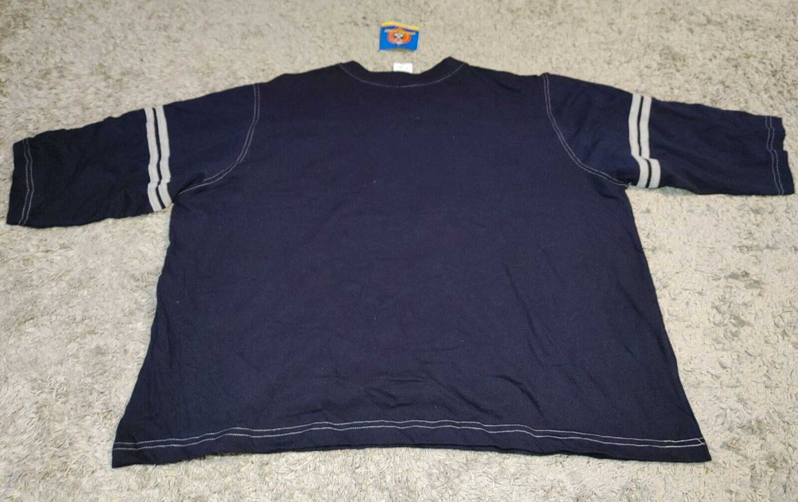 Looney Tunes Vintage Y2K Women’s Taz T-Shirt Navy Blue XL 26/28W NWT Graphic Tee