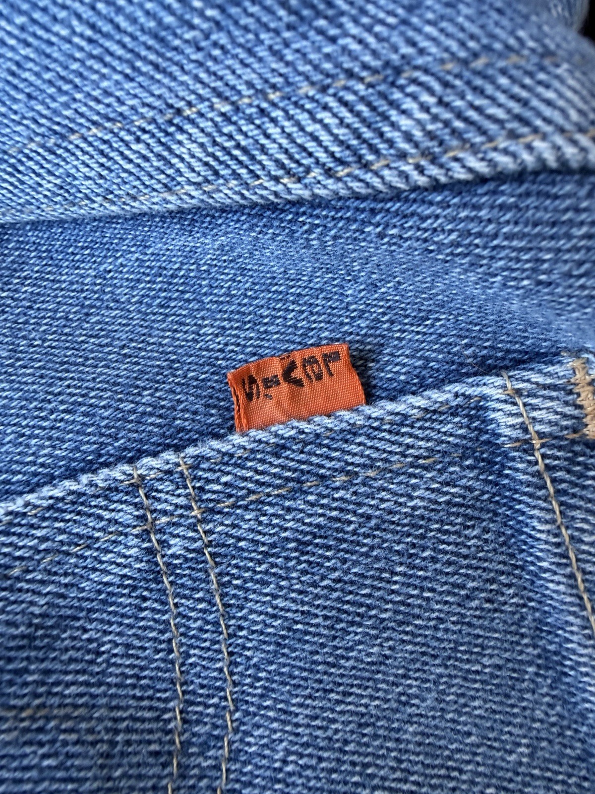 Vintage 60s 70s Levi’s Orange Tab Jeans Straight Leg Woman’s 30×27”